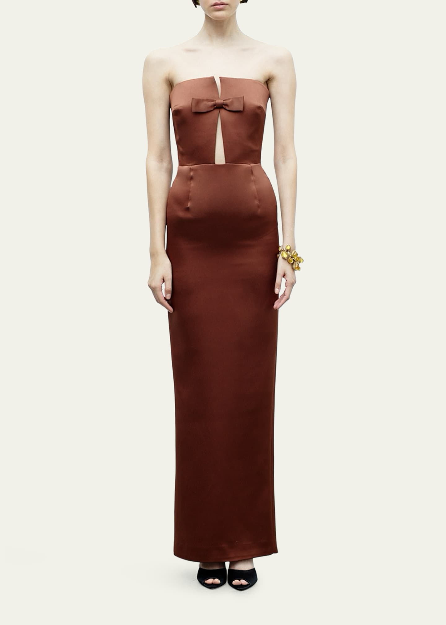 The New Arrivals by Ilkyaz Ozel Holly Strapless Gown Image 2 of 3