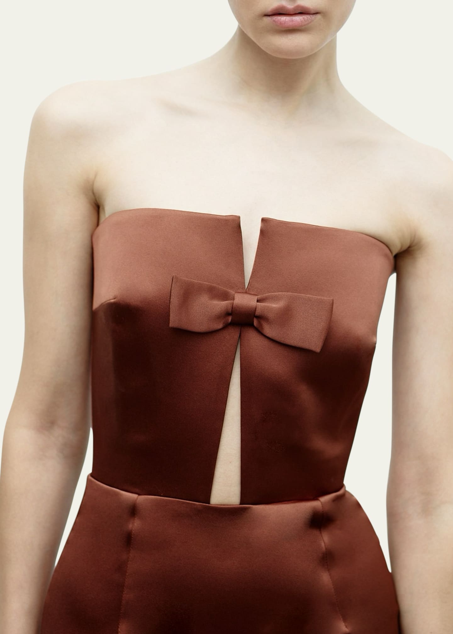 The New Arrivals by Ilkyaz Ozel Holly Strapless Gown Image 3 of 3