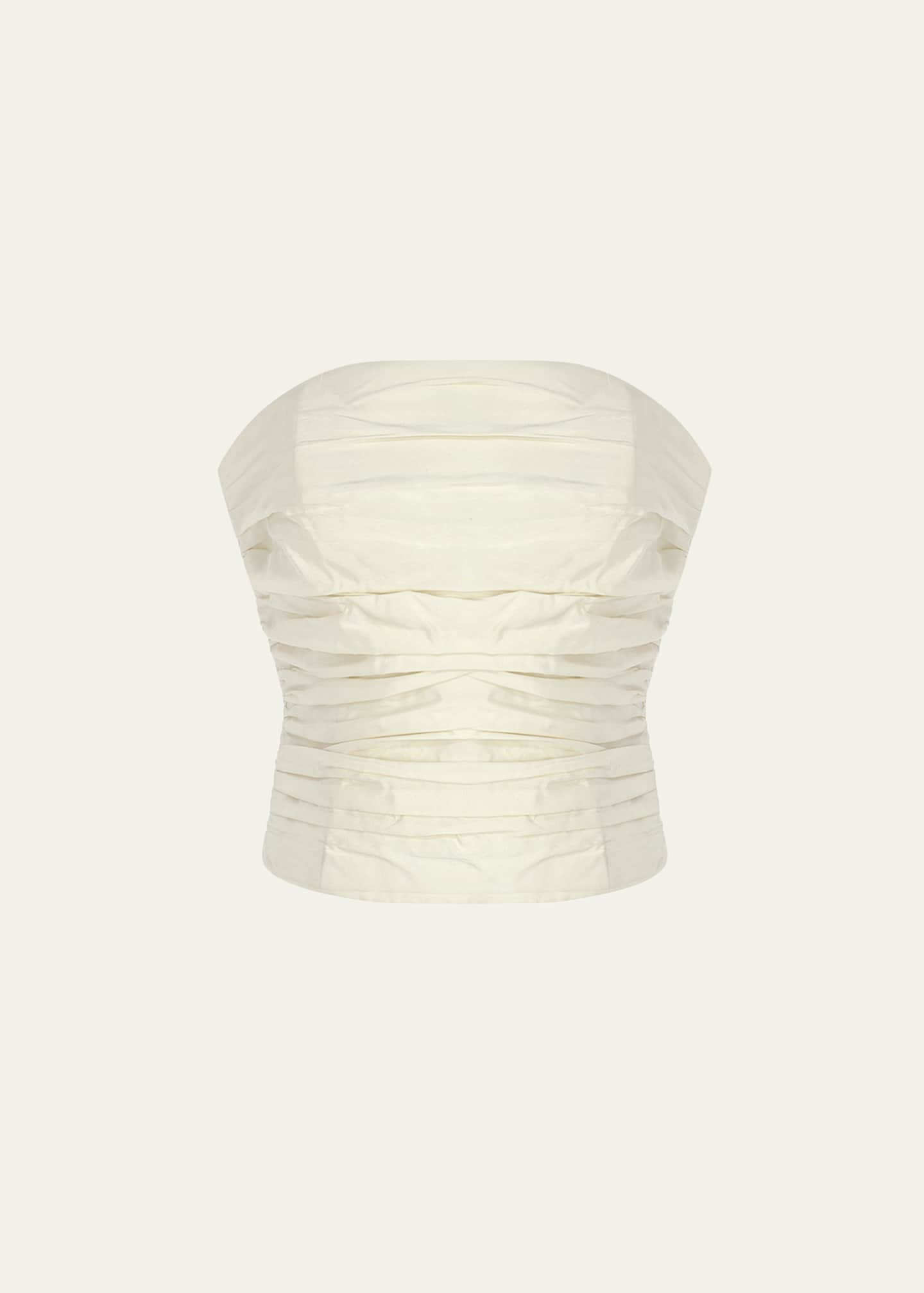 Lina Strapless Ruched Top
