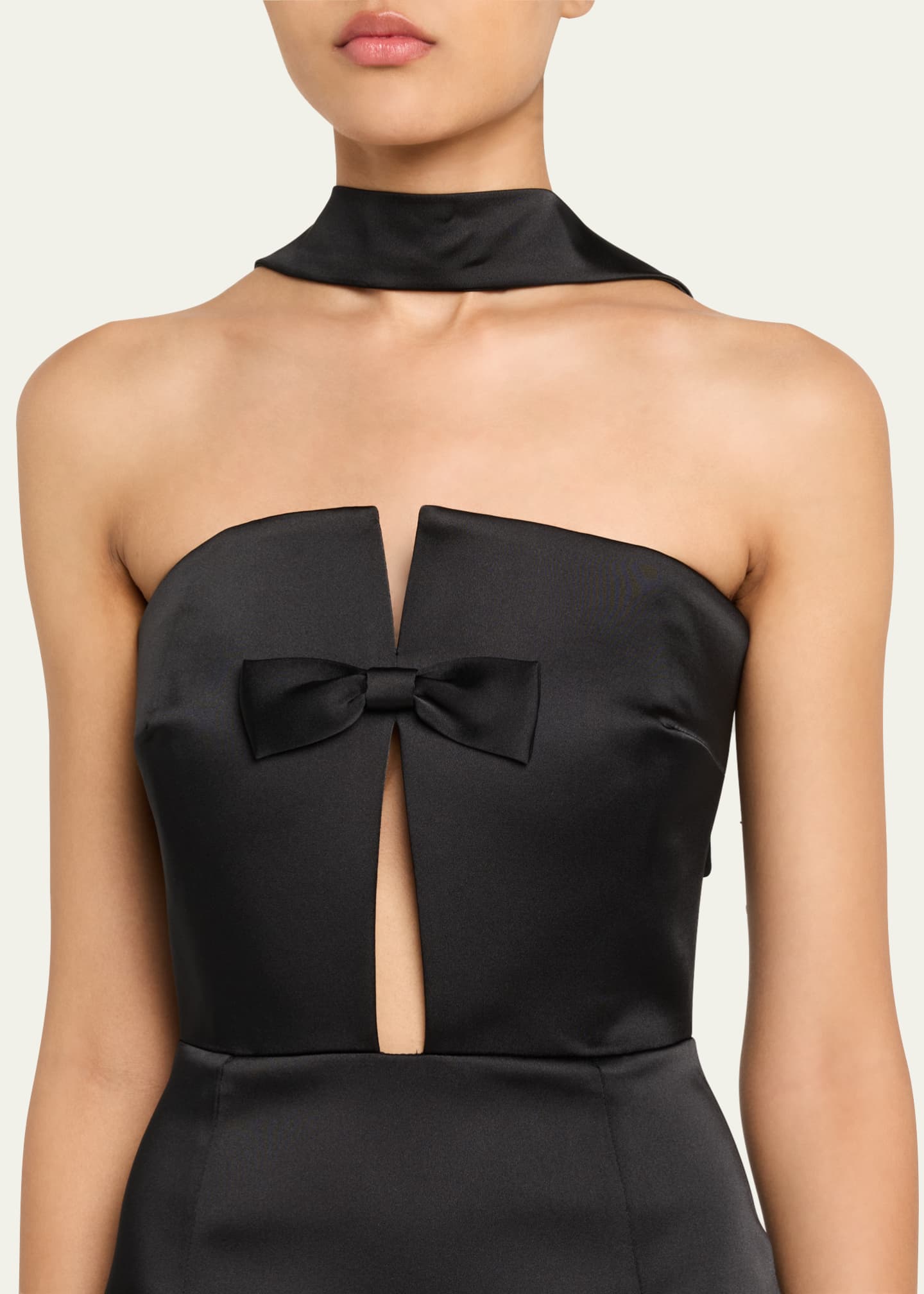 The New Arrivals by Ilkyaz Ozel Holly Strapless Bow Gown Image 5 of 5