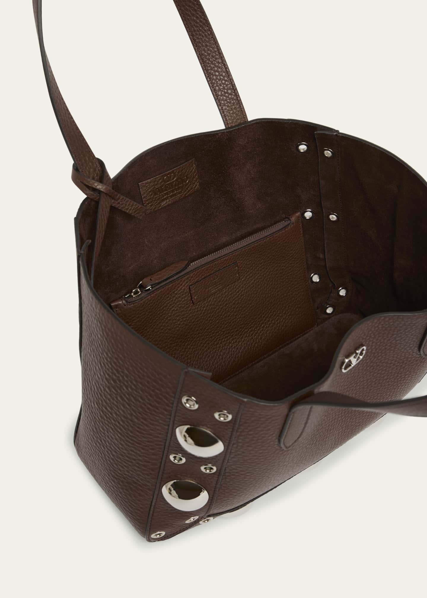 Valentino Garavani Nellcote Medium Studded Leather Tote Bag