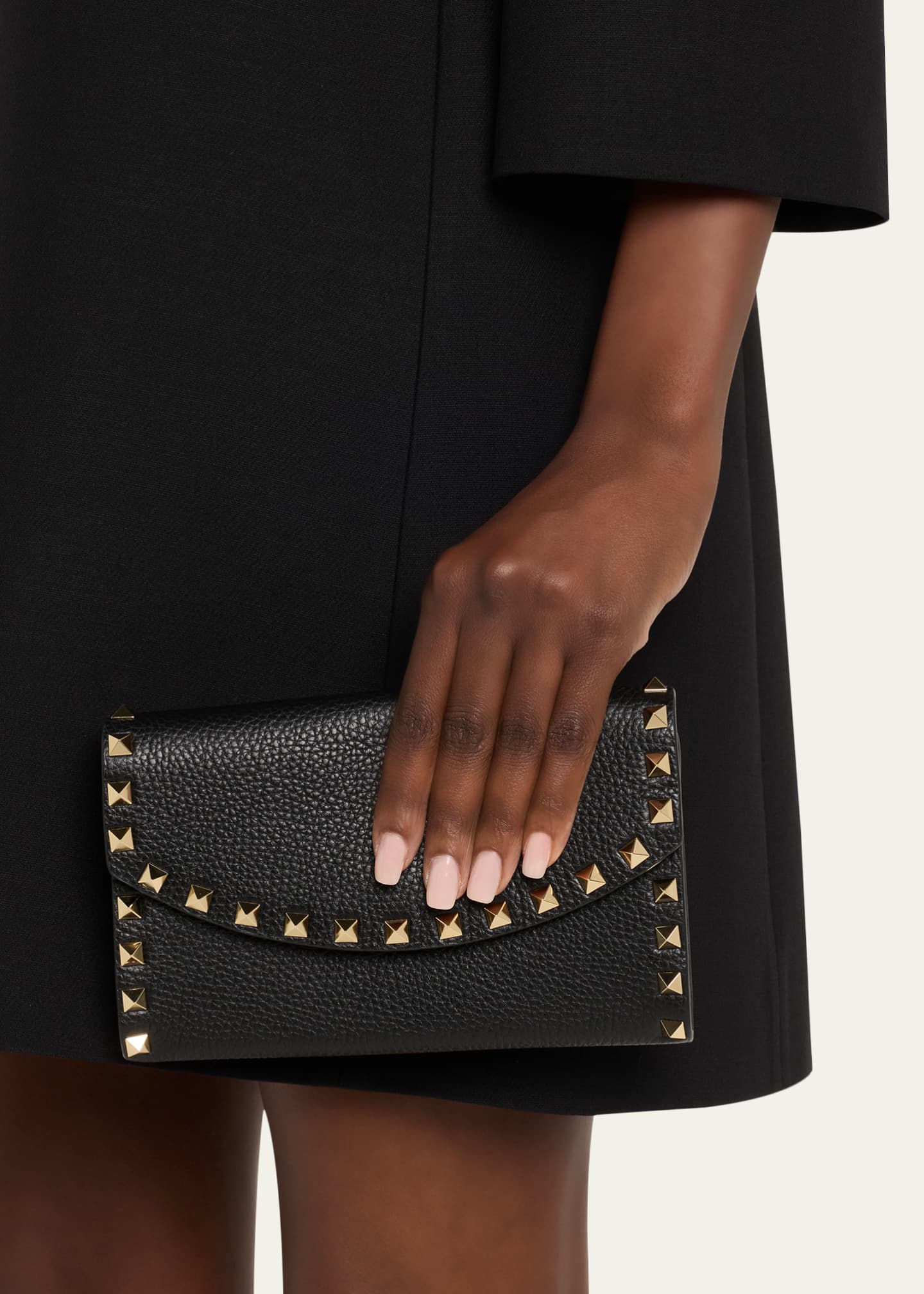 Valentino Garavani Rockstud Wallet on Chain Image 2 of 6