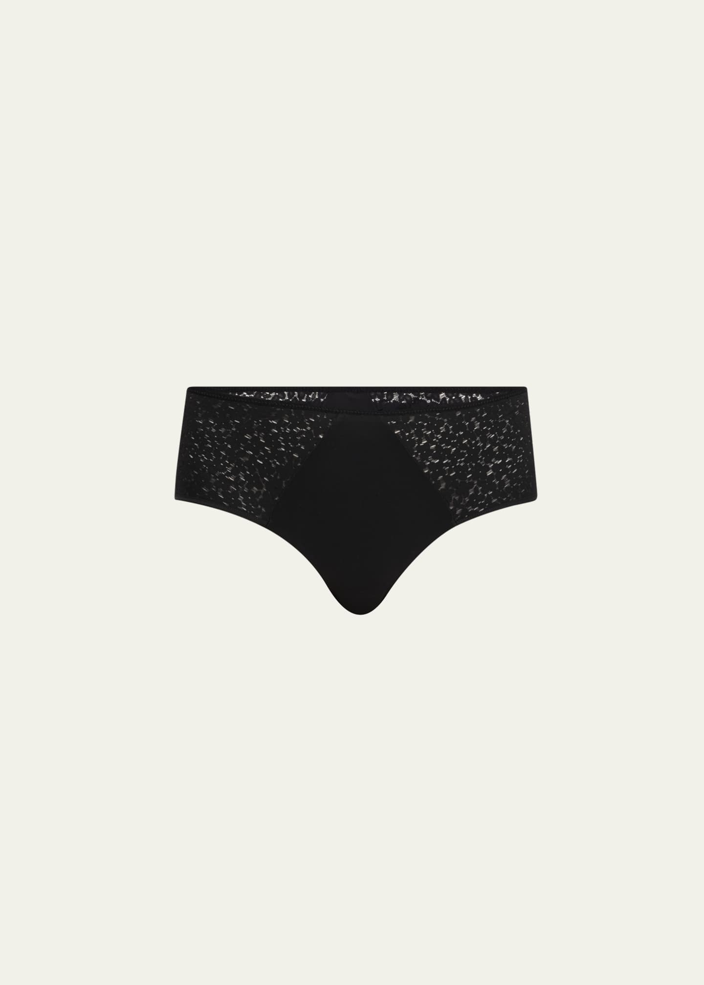 Chantelle Norah Lace & Brushed Knit Hipster Briefs Image 1 of 4