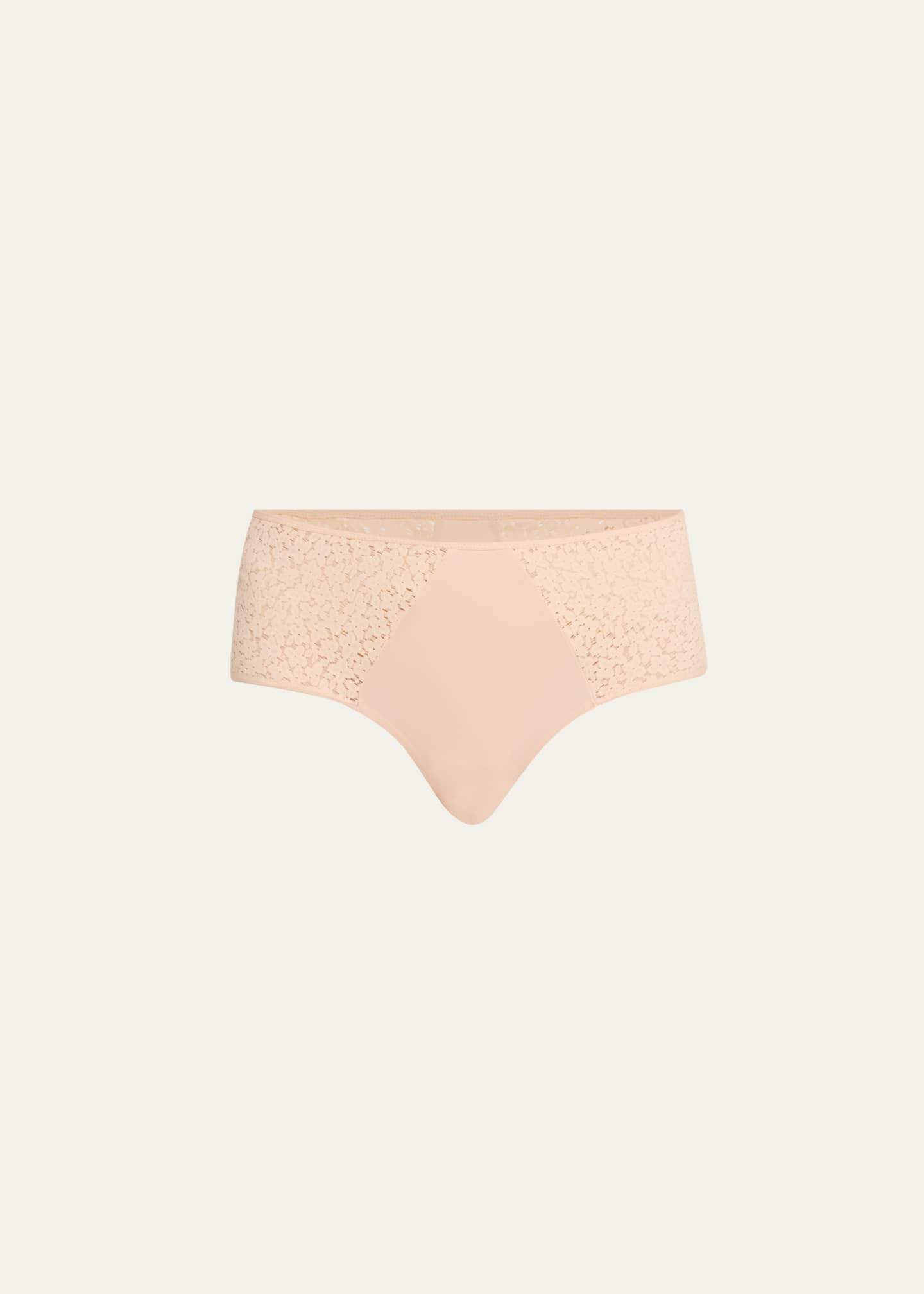 Chantelle Norah Lace & Brushed Knit Hipster Briefs Image 1 of 4