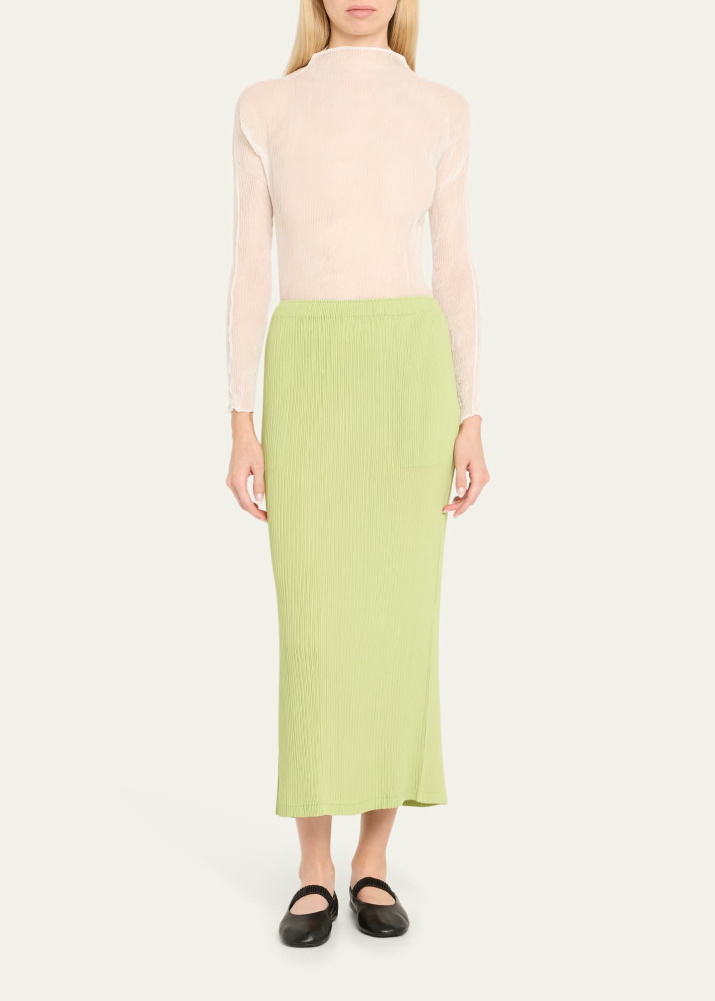 Issey Miyake Hatching Bottoms Skirt Image 2 of 5