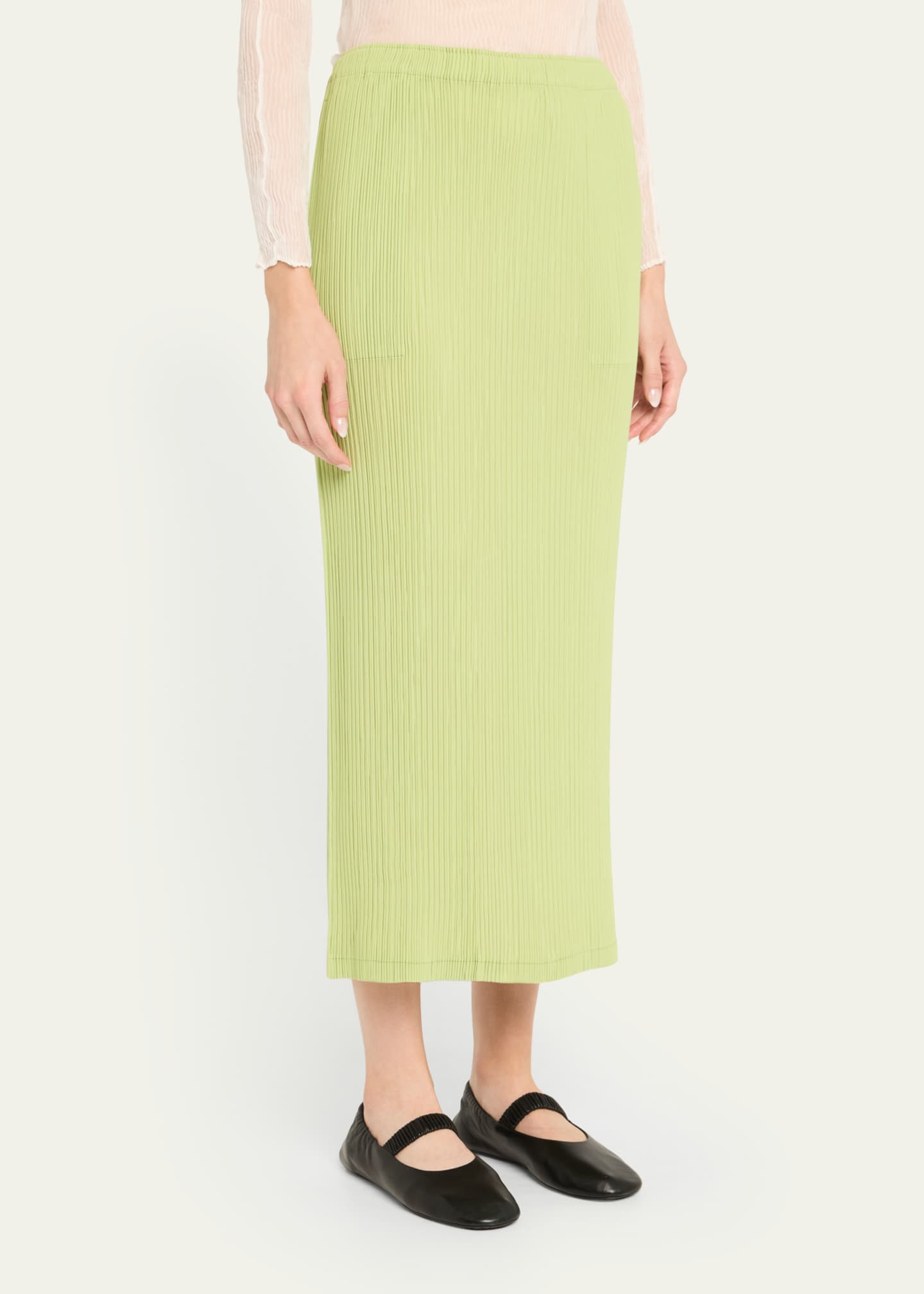 Issey Miyake Hatching Bottoms Skirt Image 4 of 5