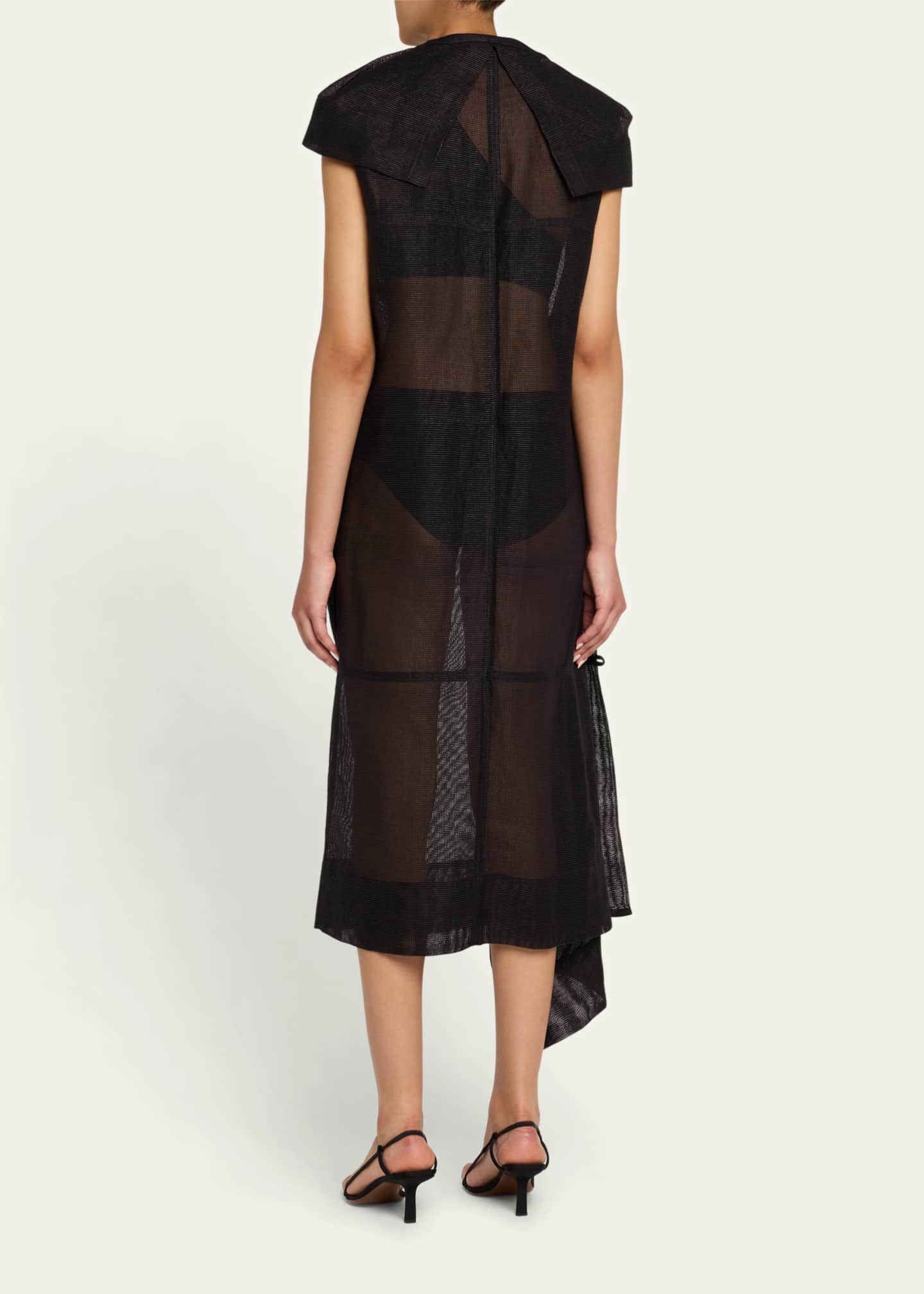 ワンピース ISSEY MIYAKE ENVELOPING MIDI DRESS (IM46FH534 15 BLACK) NO.4 Dress Black – ISSEY MIYAKE EU