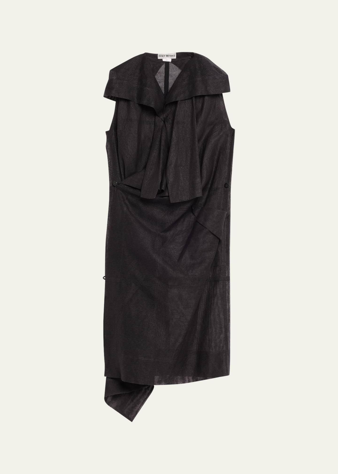 Issey Miyake Shade And Shaded Midi Dress - Bergdorf Goodman