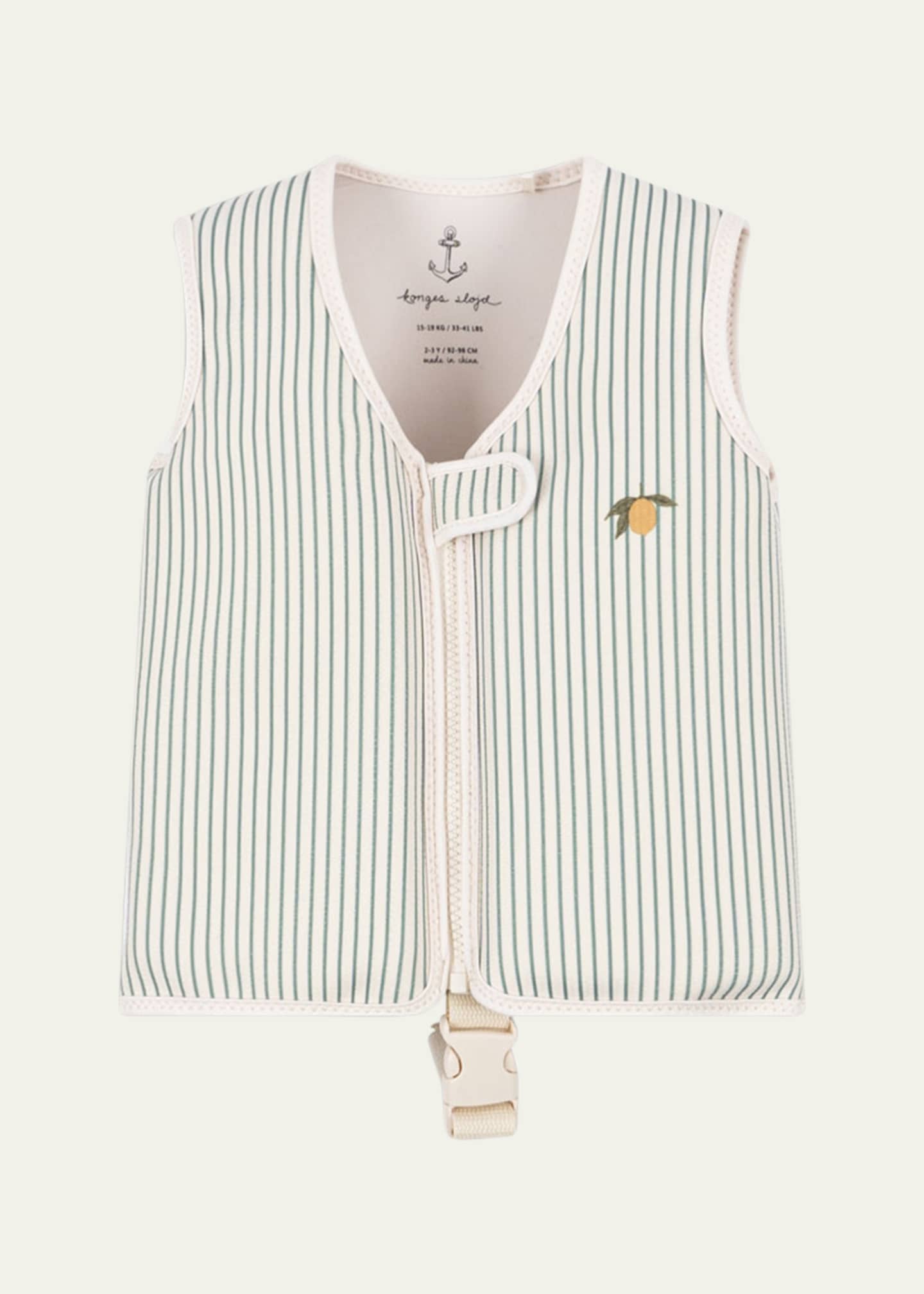 Konges Slojd Boy's Ellis Striped Swim Vest, Size 1-6 Image 1 of 3
