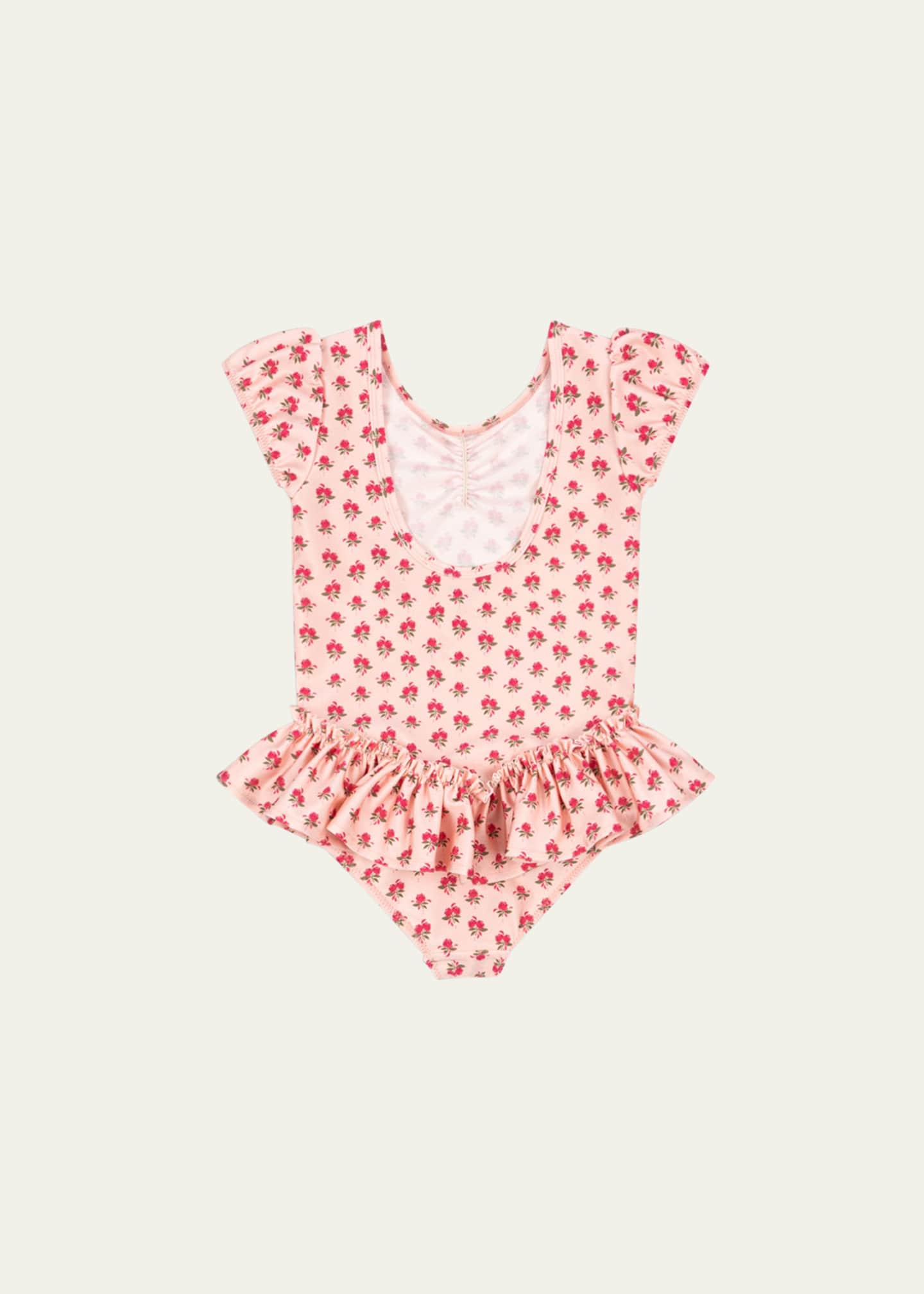 Konges Slojd Girl's Mousse Floral-Print Tutu Dress, Size 12M-4 Image 2 of 3