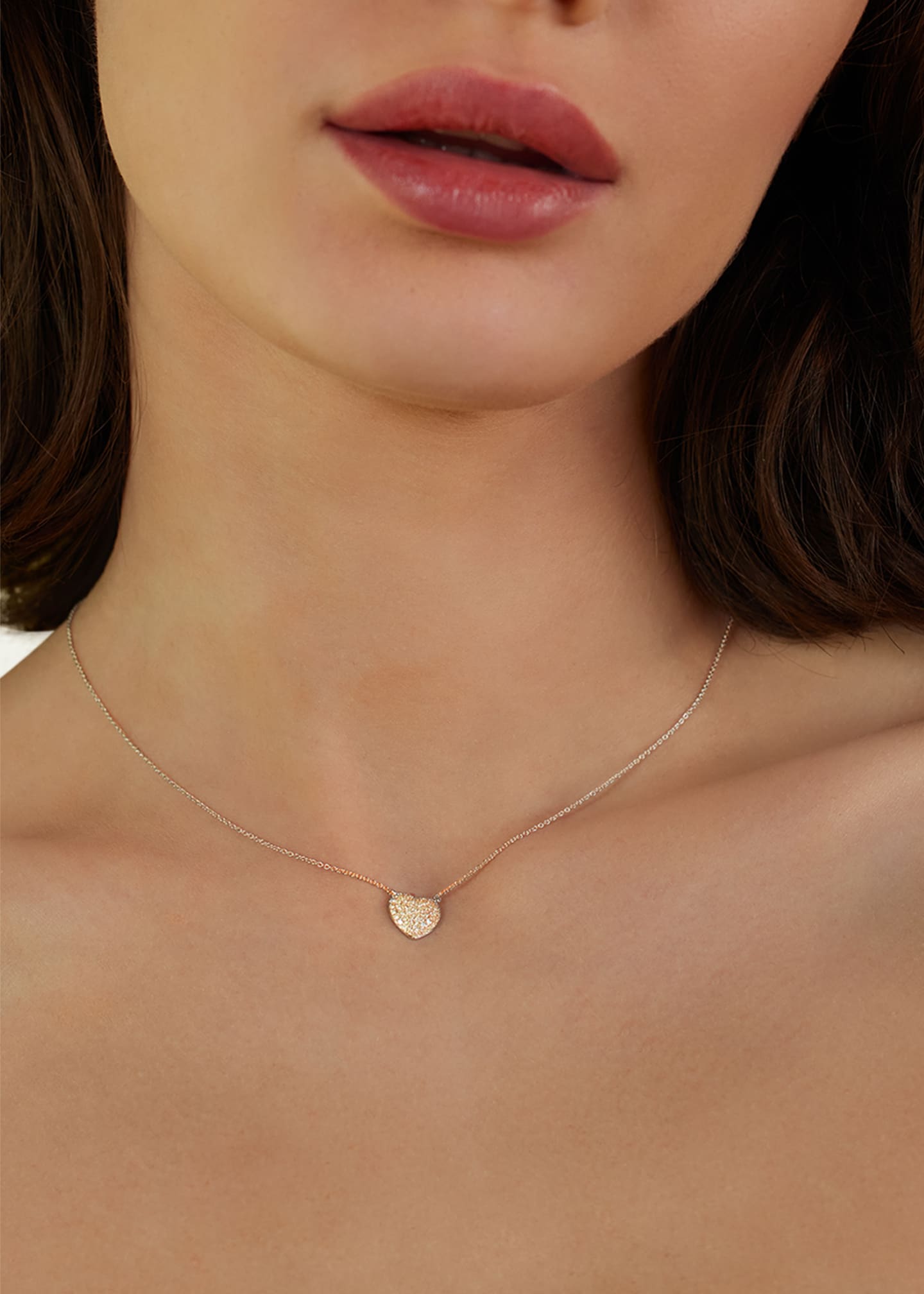 Emily P. Wheeler 18K Gold Lucy Pendant Necklace with Diamonds, 16"L Image 2 of 3