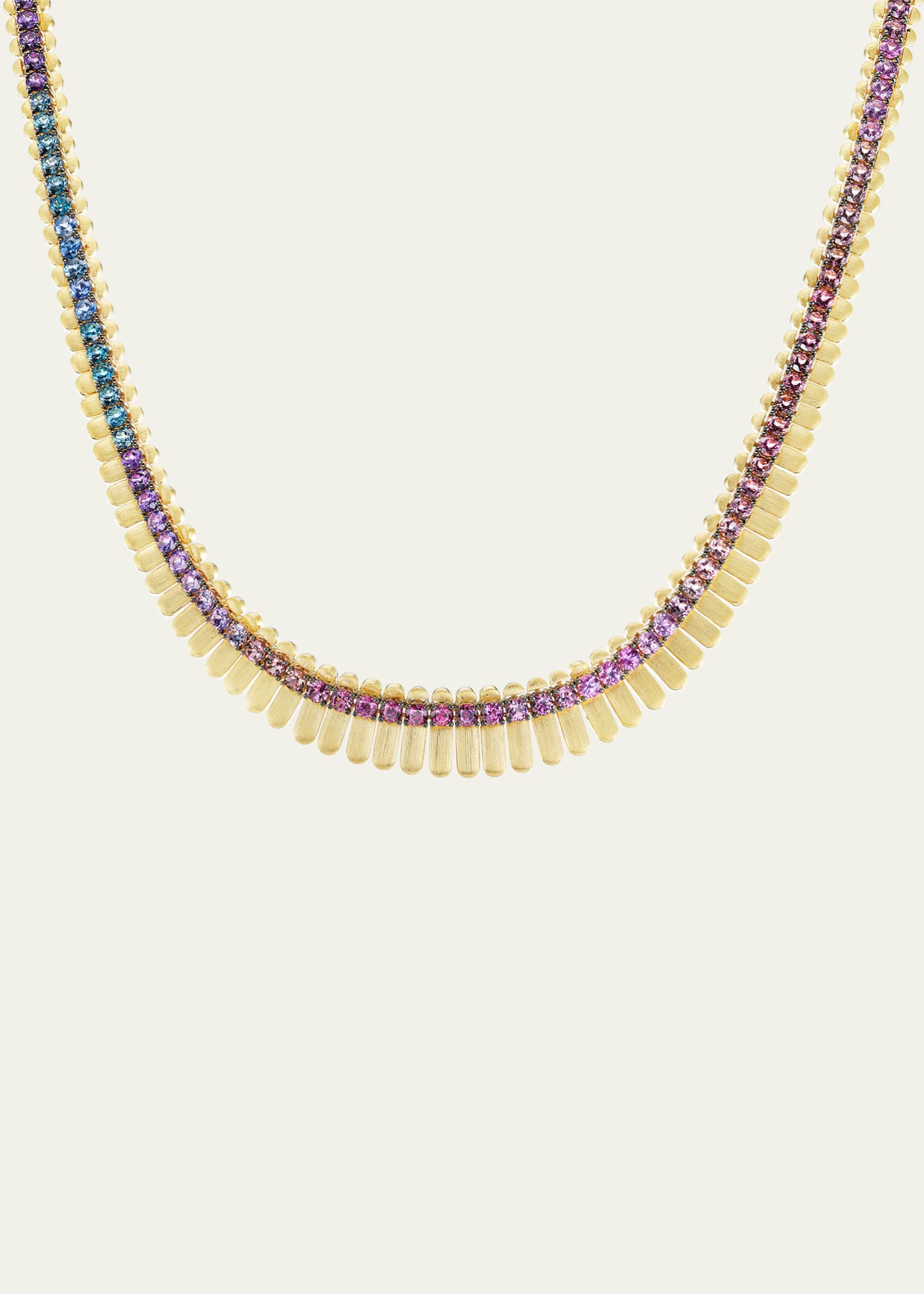 Emily P. Wheeler 18K Yellow Gold Painted Desert Necklace Image 2 of 2