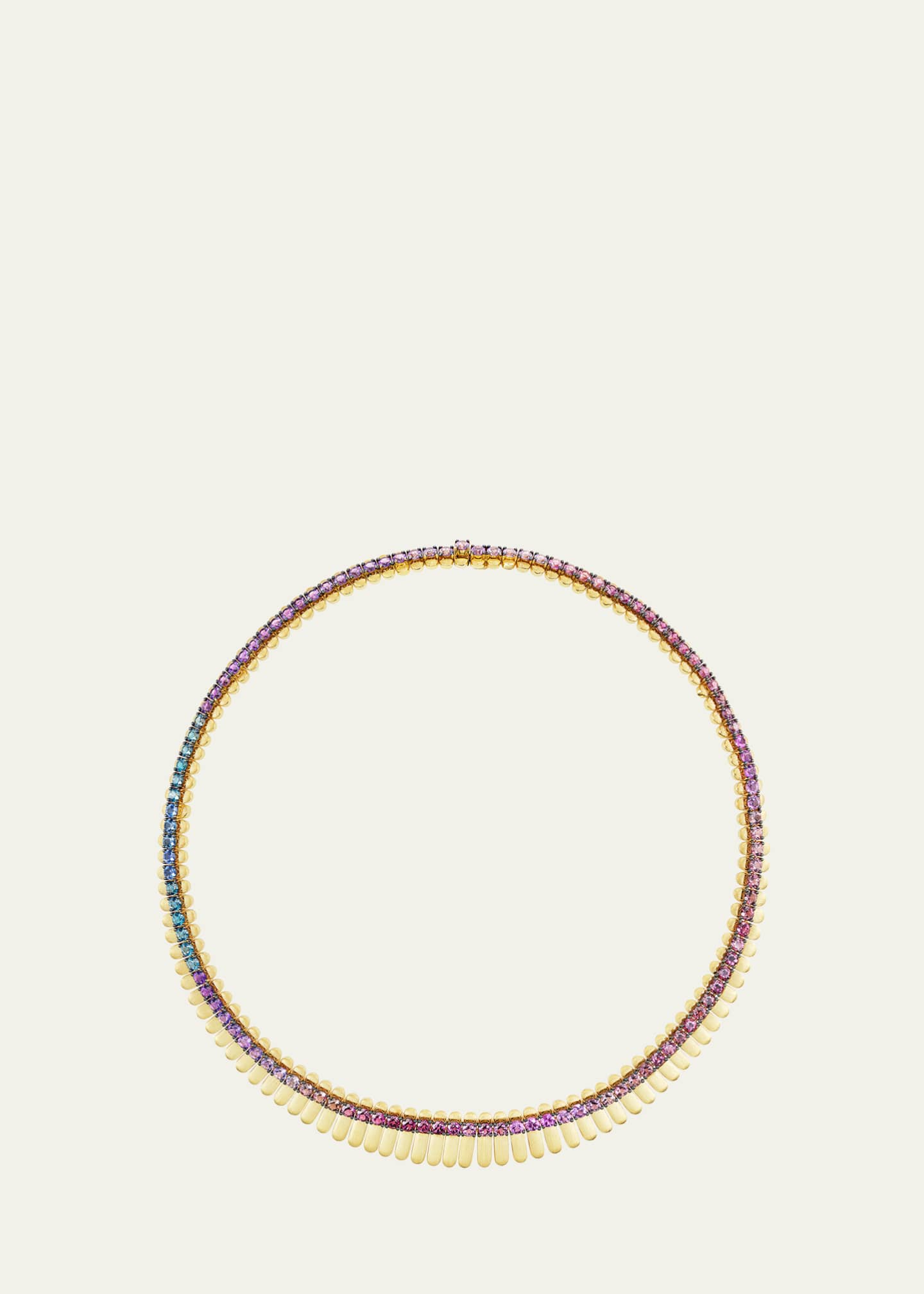 Emily P. Wheeler 18K Yellow Gold Painted Desert Necklace Image 1 of 2