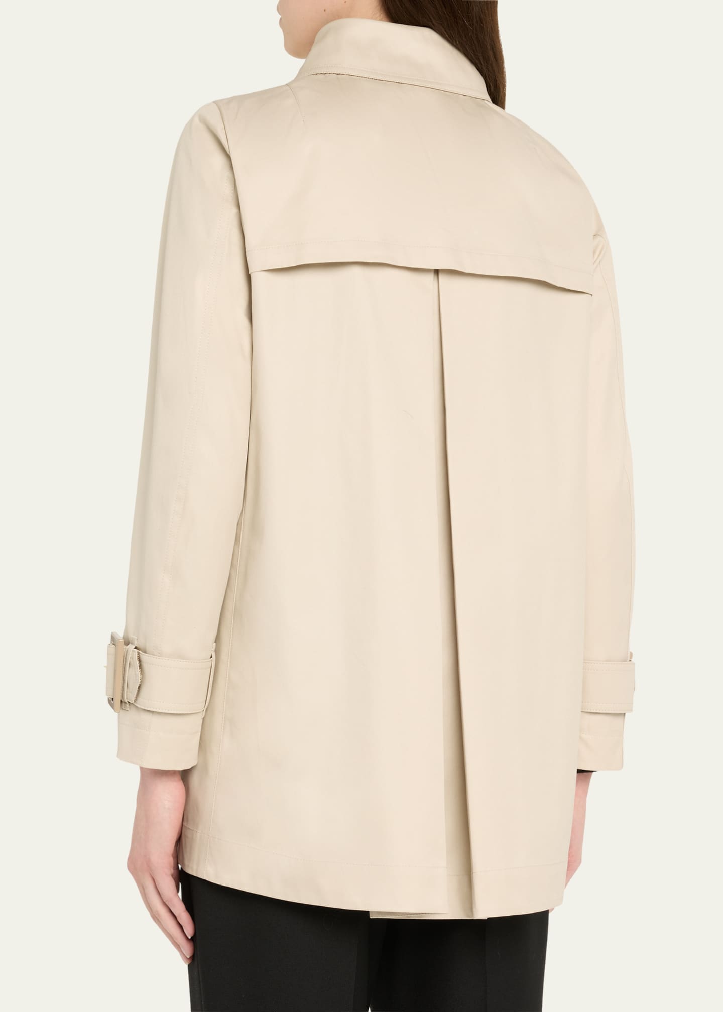 Herno Delon Cotton A-Line Jacket Image 3 of 5