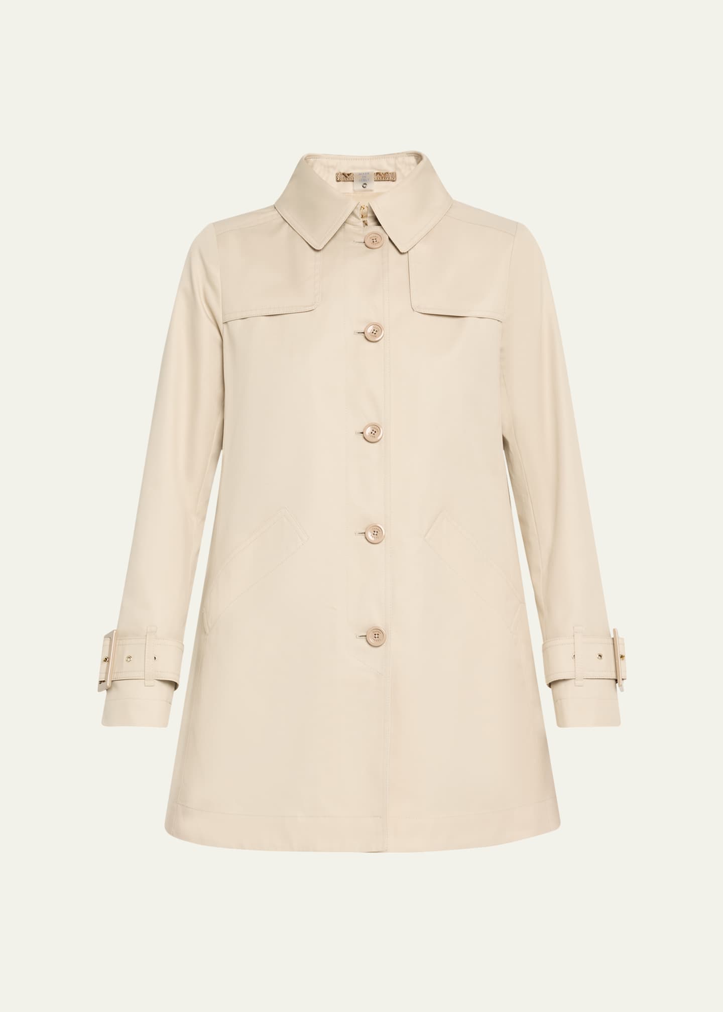 Herno Delon Cotton A-Line Jacket Image 1 of 5