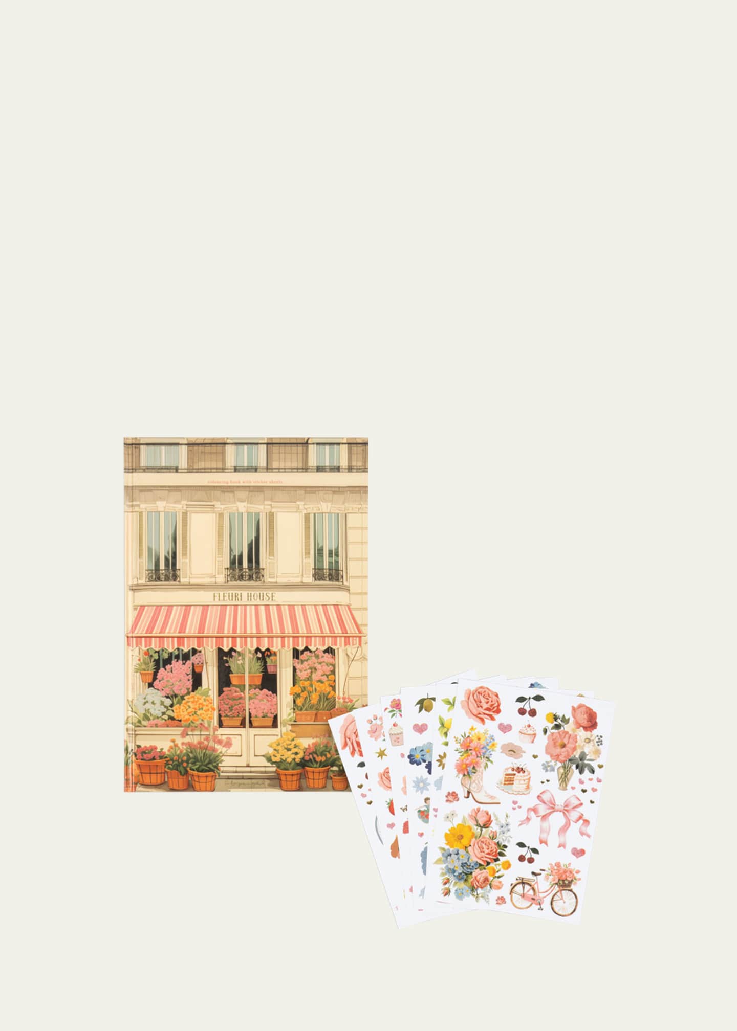 Konges Slojd HOUSE OF FLOWERS PAINTING BOOK FSC Image 1 of 3