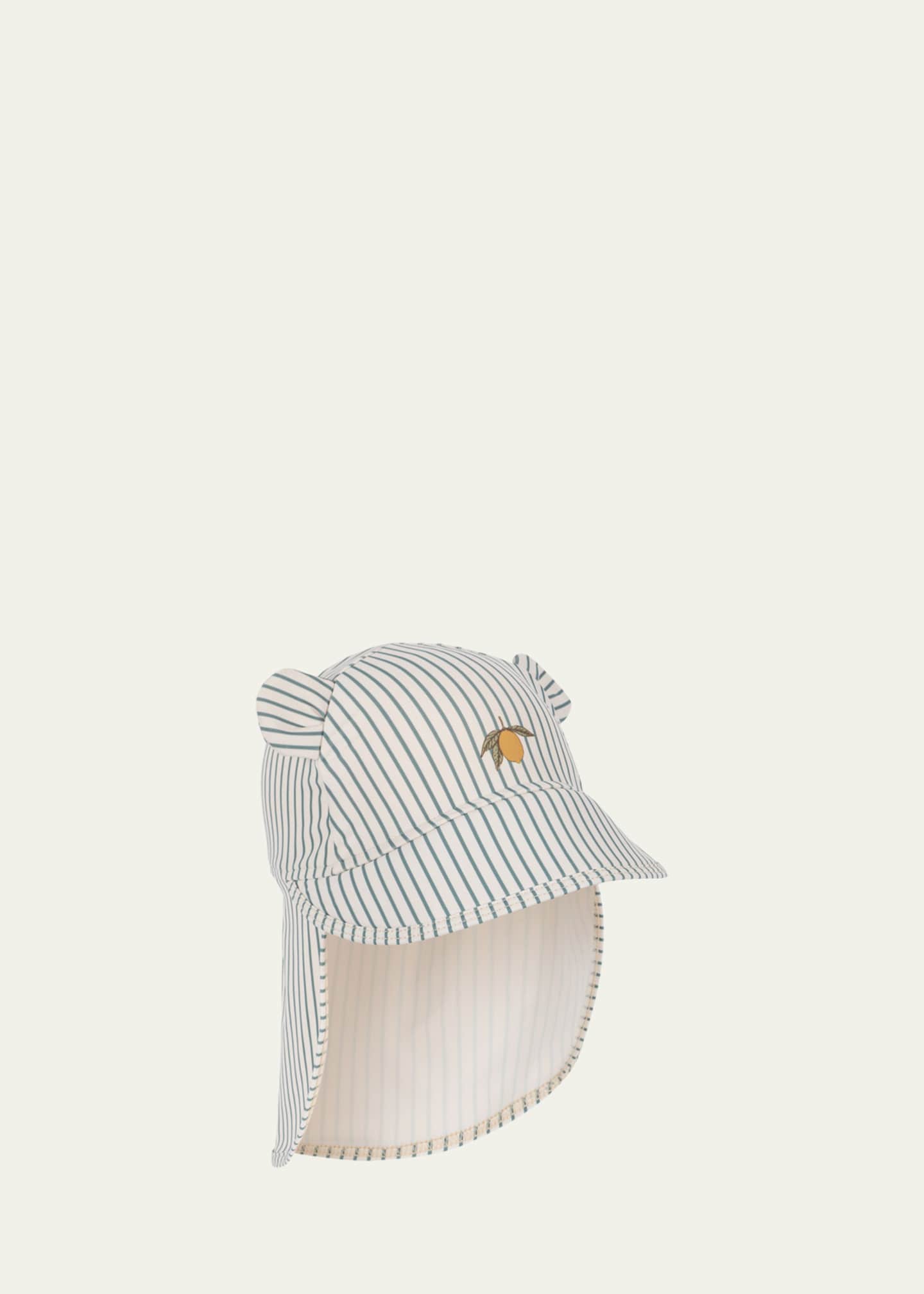 Konges Slojd Boy's Aster Striped Swim Hat, Size Newborn-4 Image 1 of 2