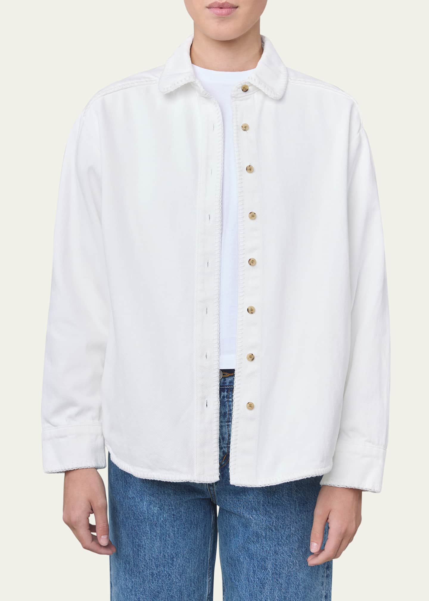 Still Here Denim Western Shirt Image 2 of 4