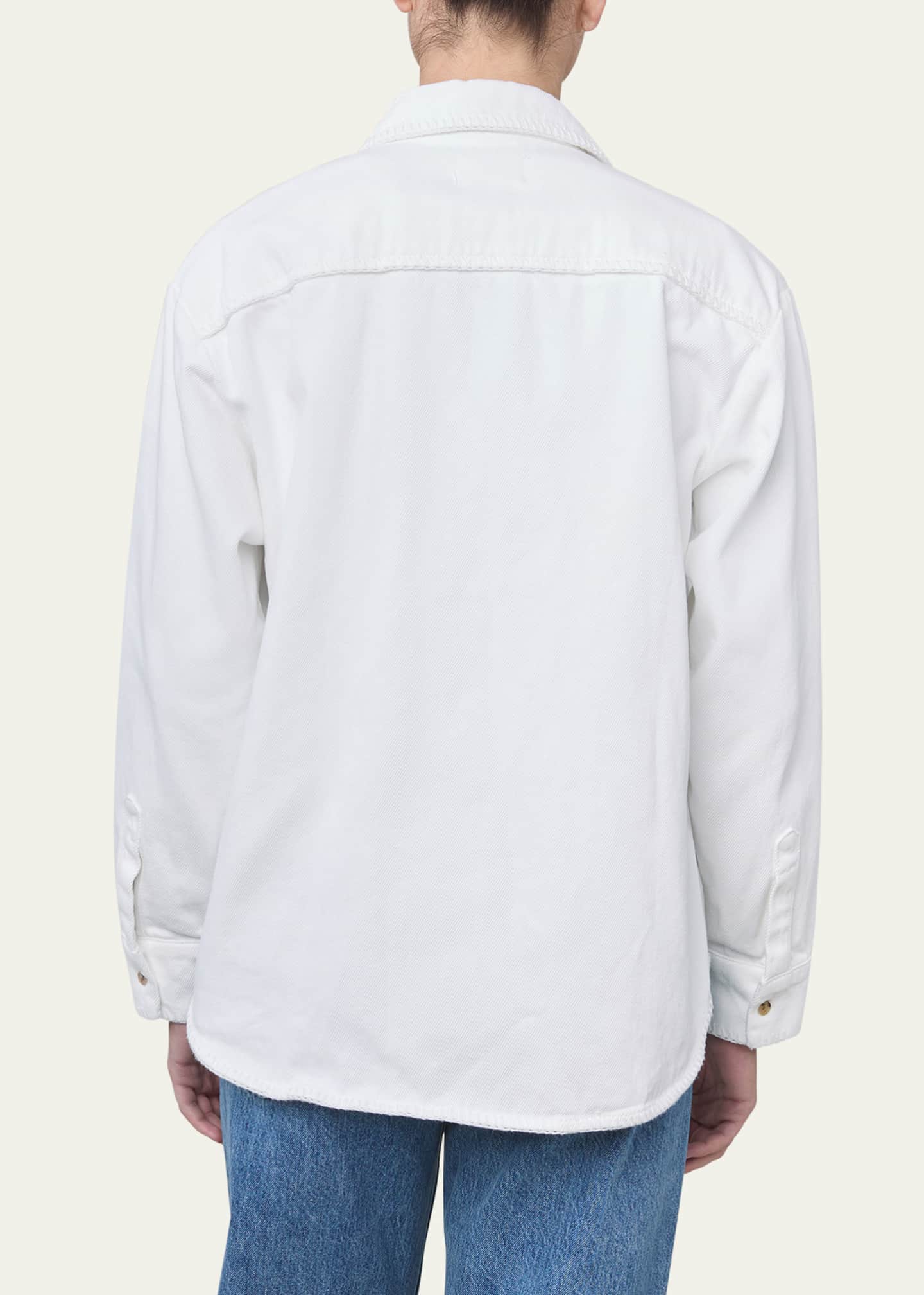 Still Here Denim Western Shirt Image 3 of 4