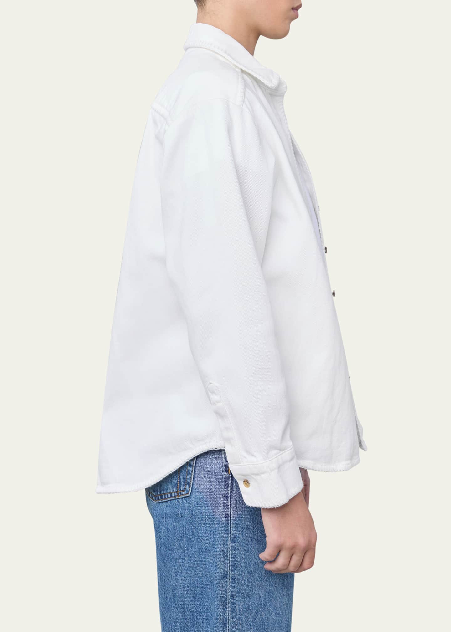 Still Here Denim Western Shirt Image 4 of 4