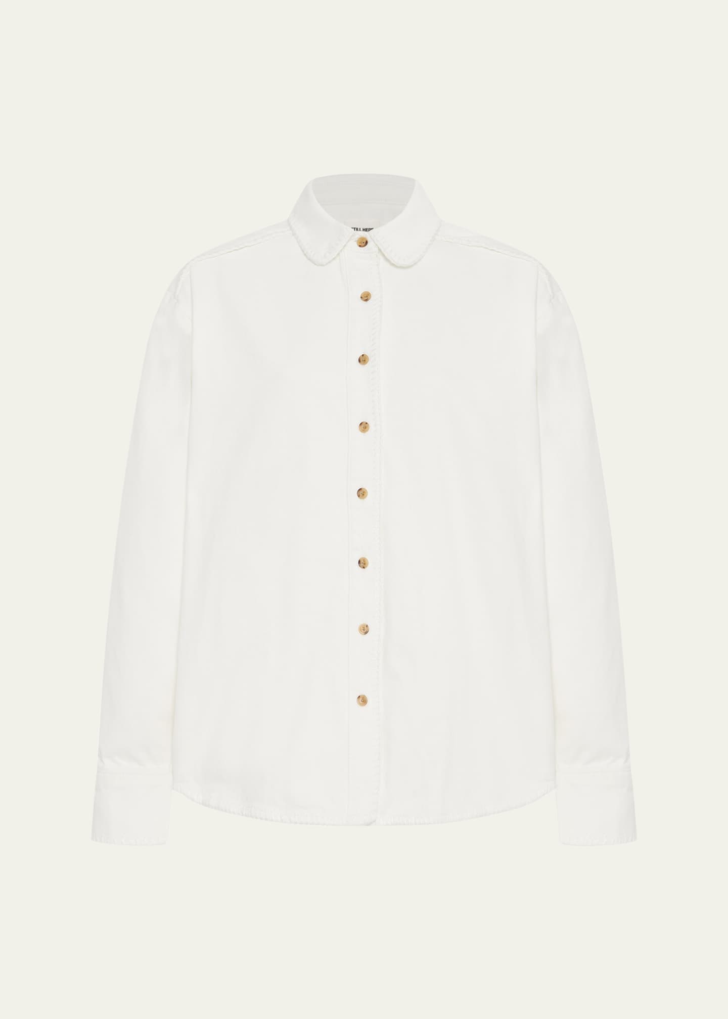 Still Here Denim Western Shirt Image 1 of 4