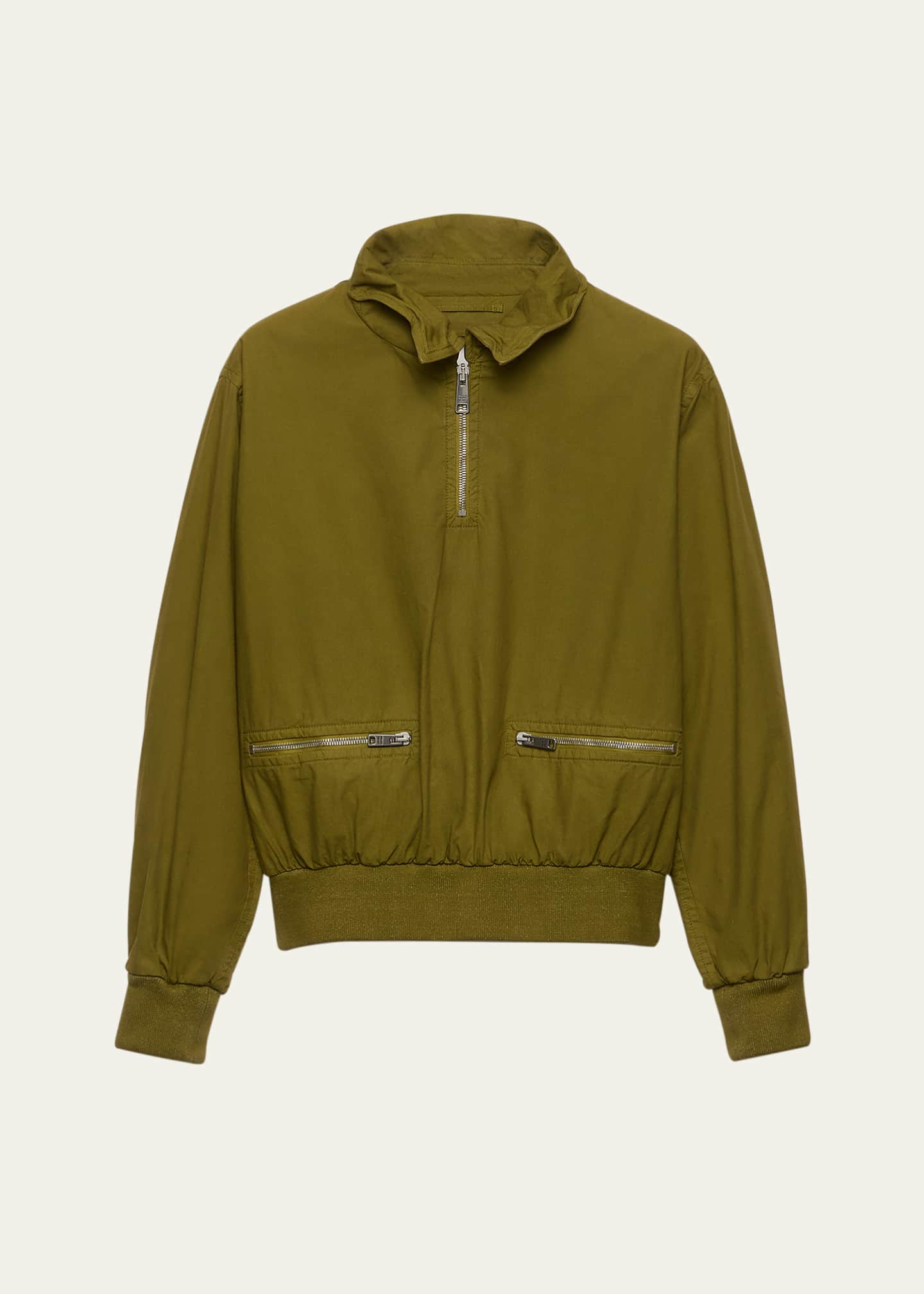 Prada Poplin Old Bomber Jacket Image 1 of 3