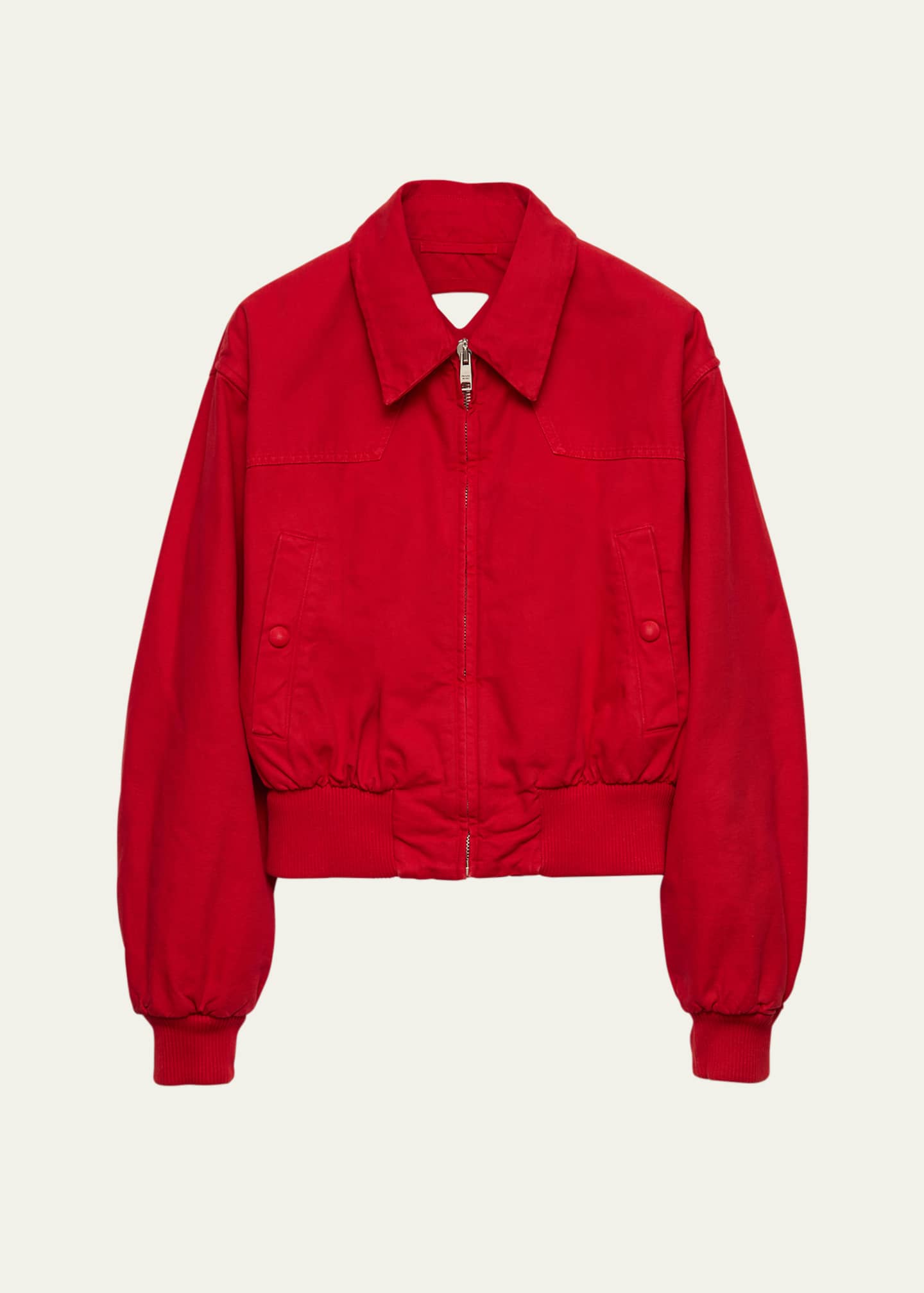 Prada Canvas Old Bomber Jacket Image 1 of 4