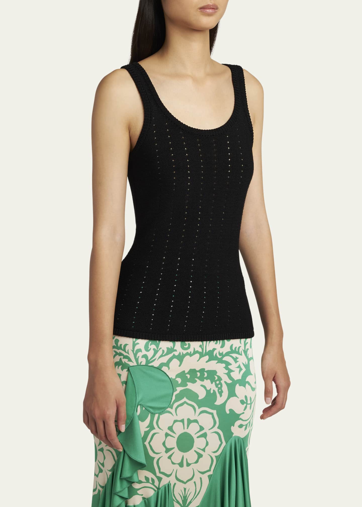 Etro Punched Pattern Tank Top Image 4 of 5