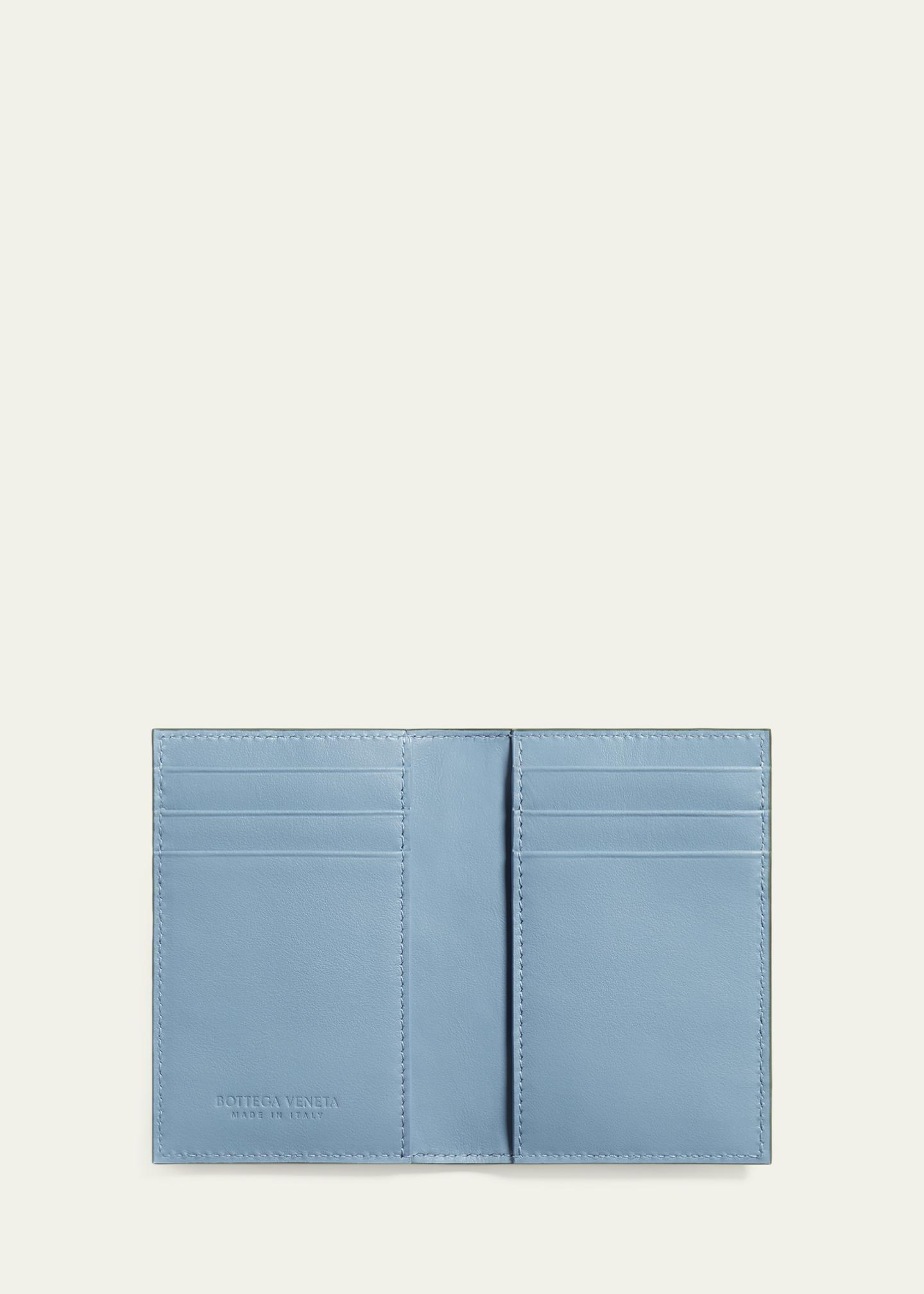 Bottega Veneta Men's Intrecciato Leather Flap Card Case - Bergdorf