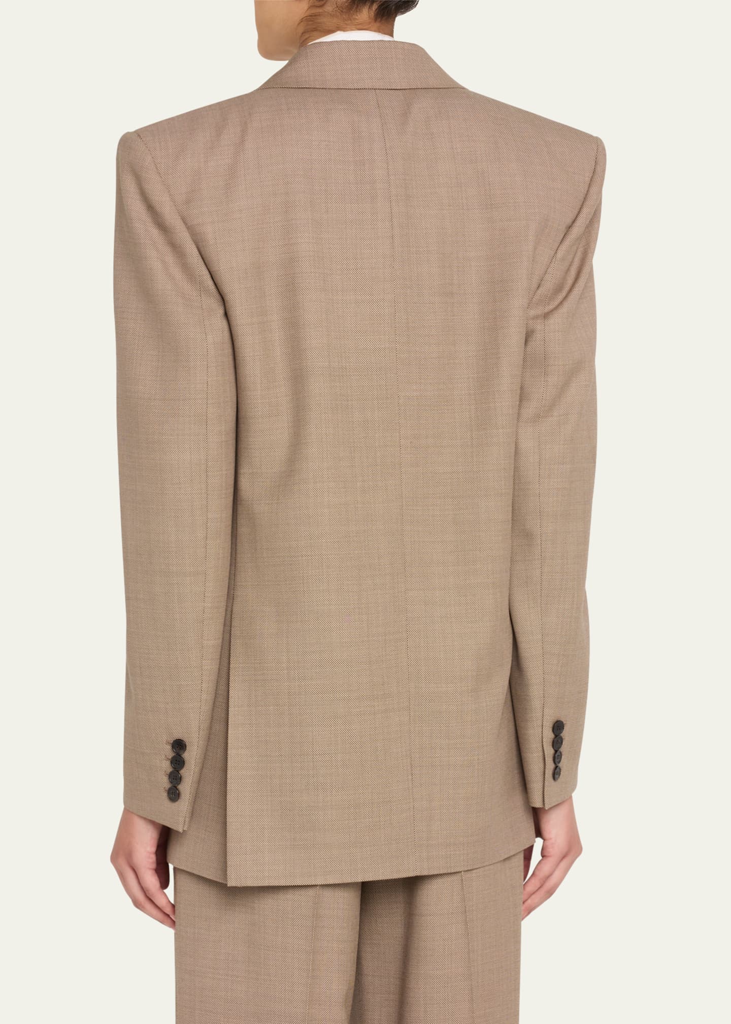 Saint Laurent Double-Breasted Blazer Image 3 of 5