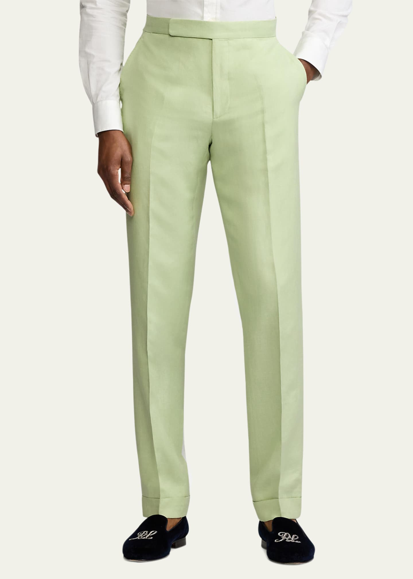 Ralph Lauren Purple Label Men's Gregory Hand-Tailored Trousers Image 4 of 6