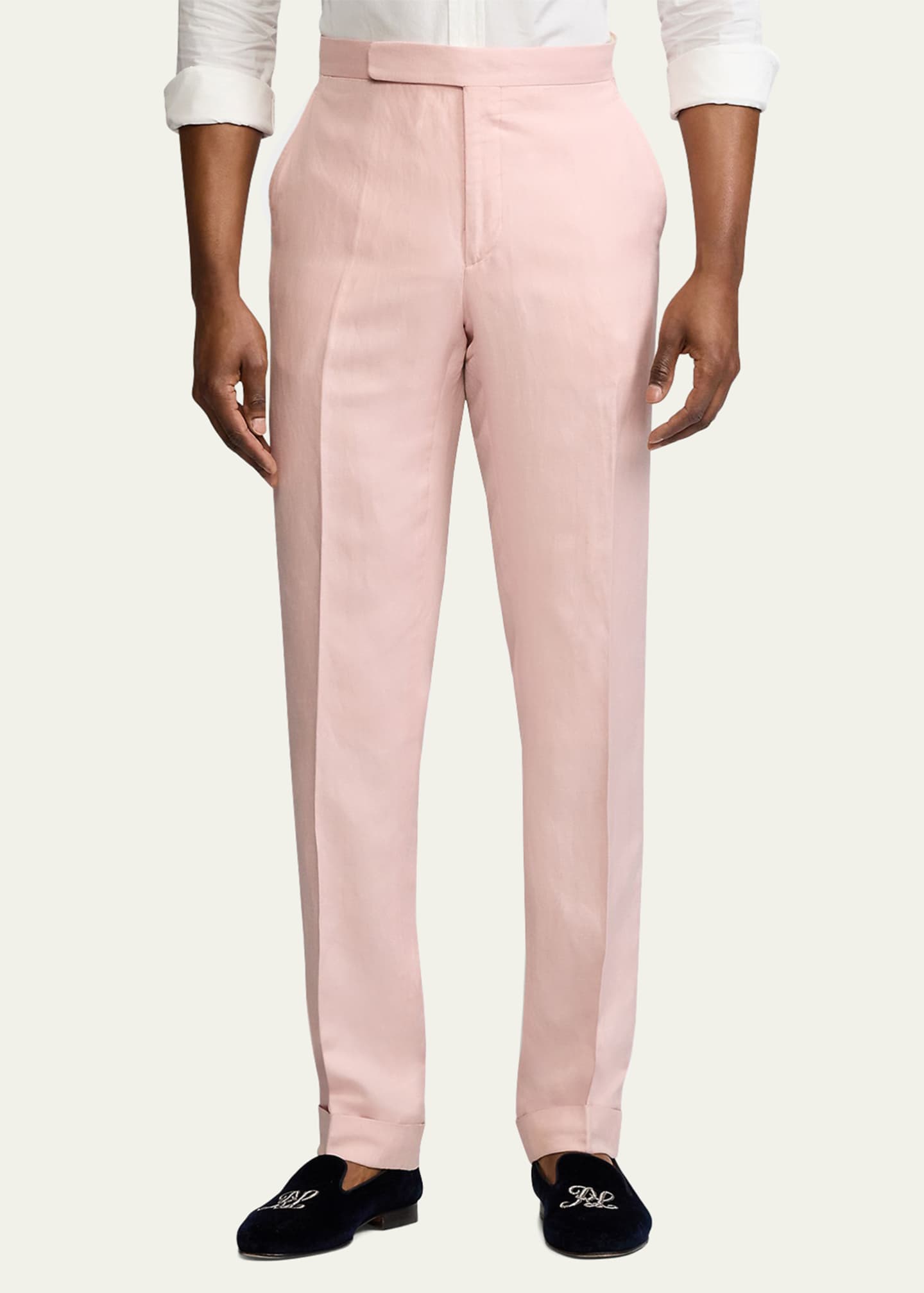 Ralph Lauren Purple Label Men's Gregory Hand-Tailored Trousers Image 4 of 6