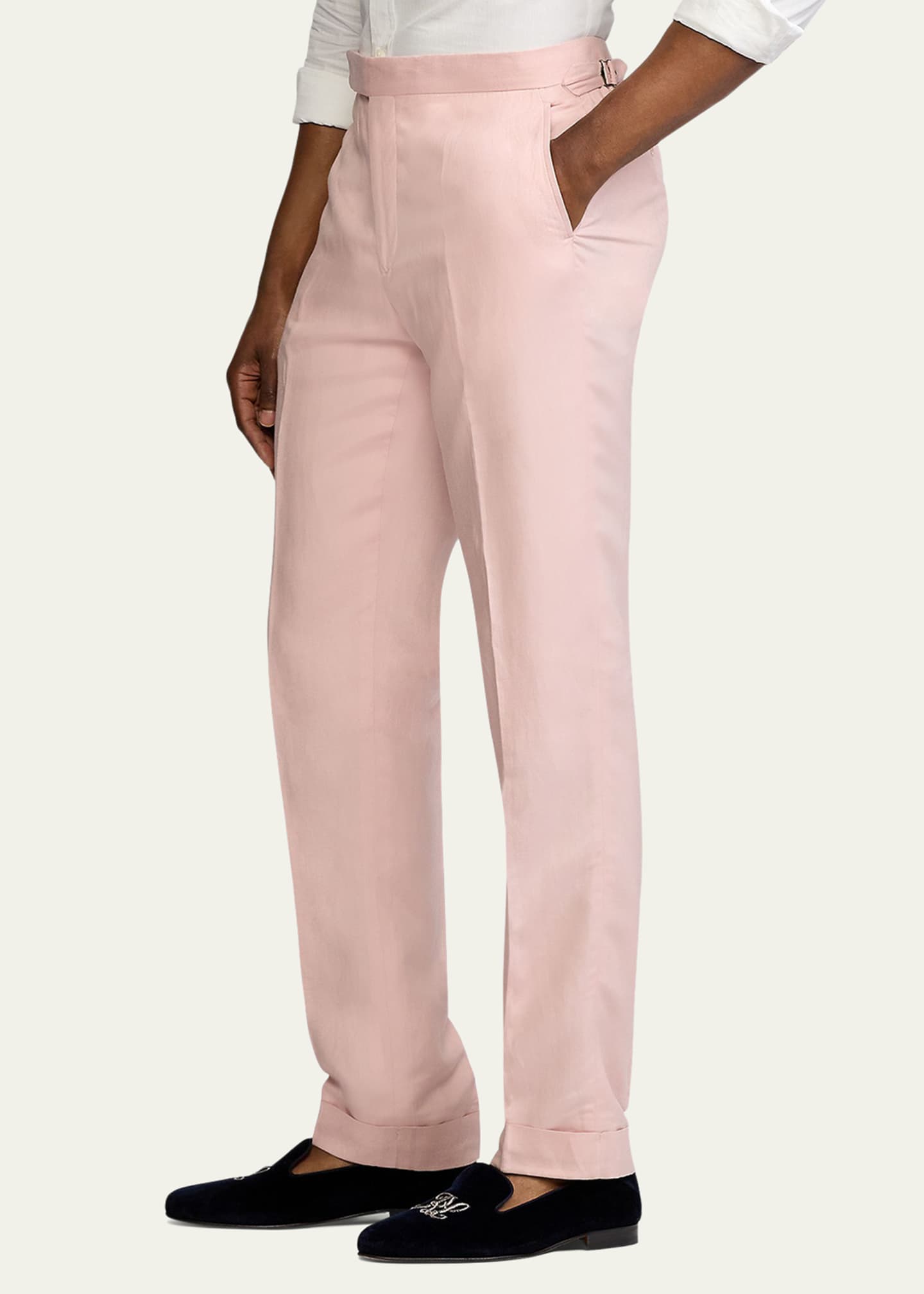 Ralph Lauren Purple Label Men's Gregory Hand-Tailored Trousers Image 6 of 6