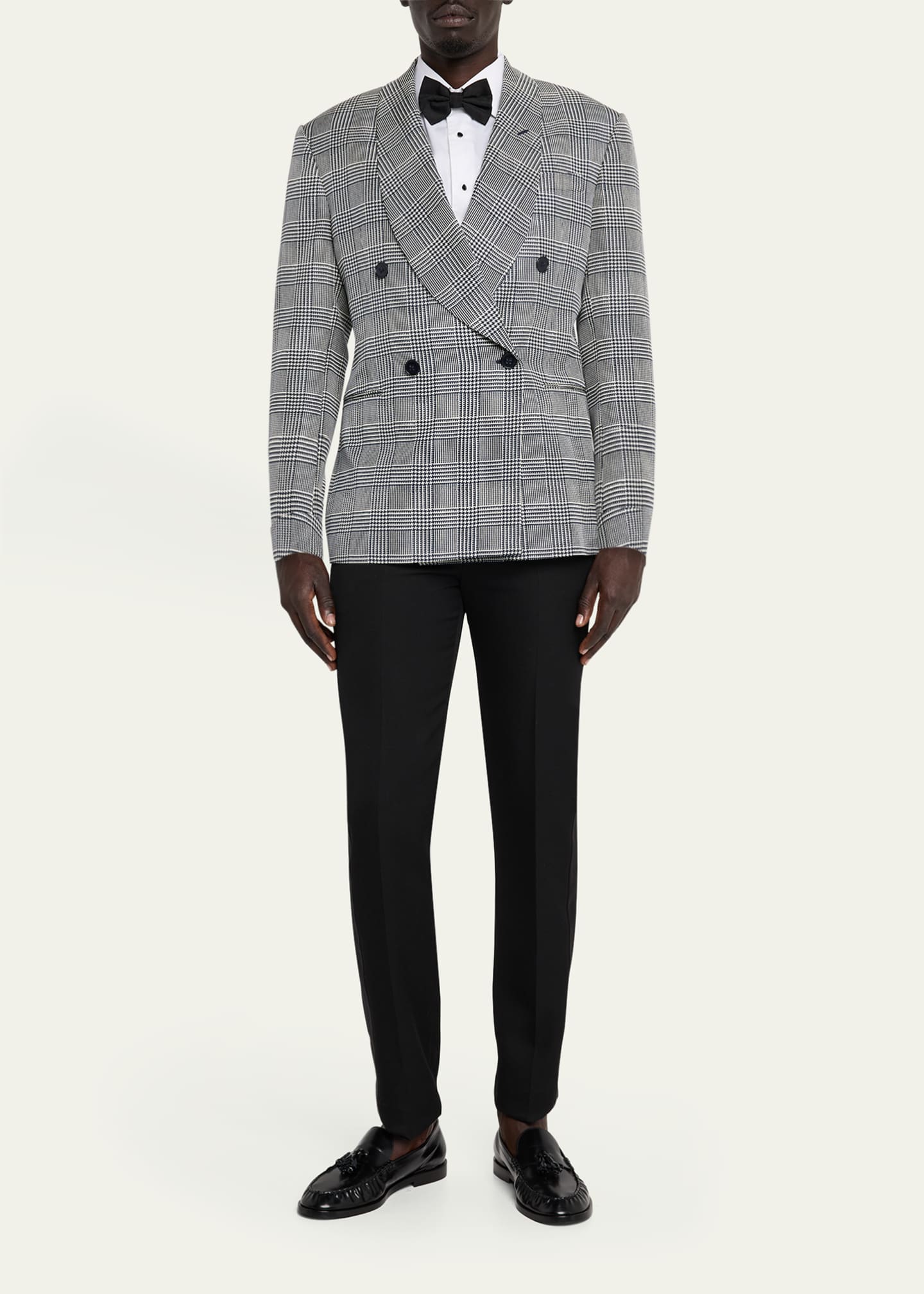 Ralph Lauren Purple Label Men's Kent Glen Plaid Silk Sport Coat Image 2 of 8