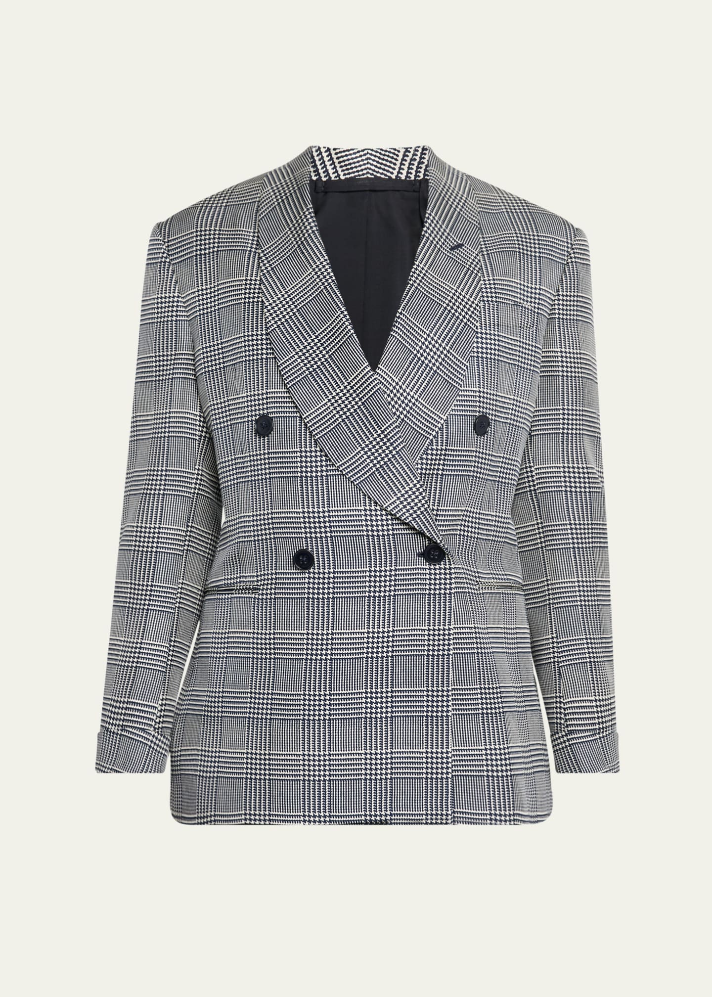 Ralph Lauren Purple Label Men's Kent Glen Plaid Silk Sport Coat Image 1 of 8