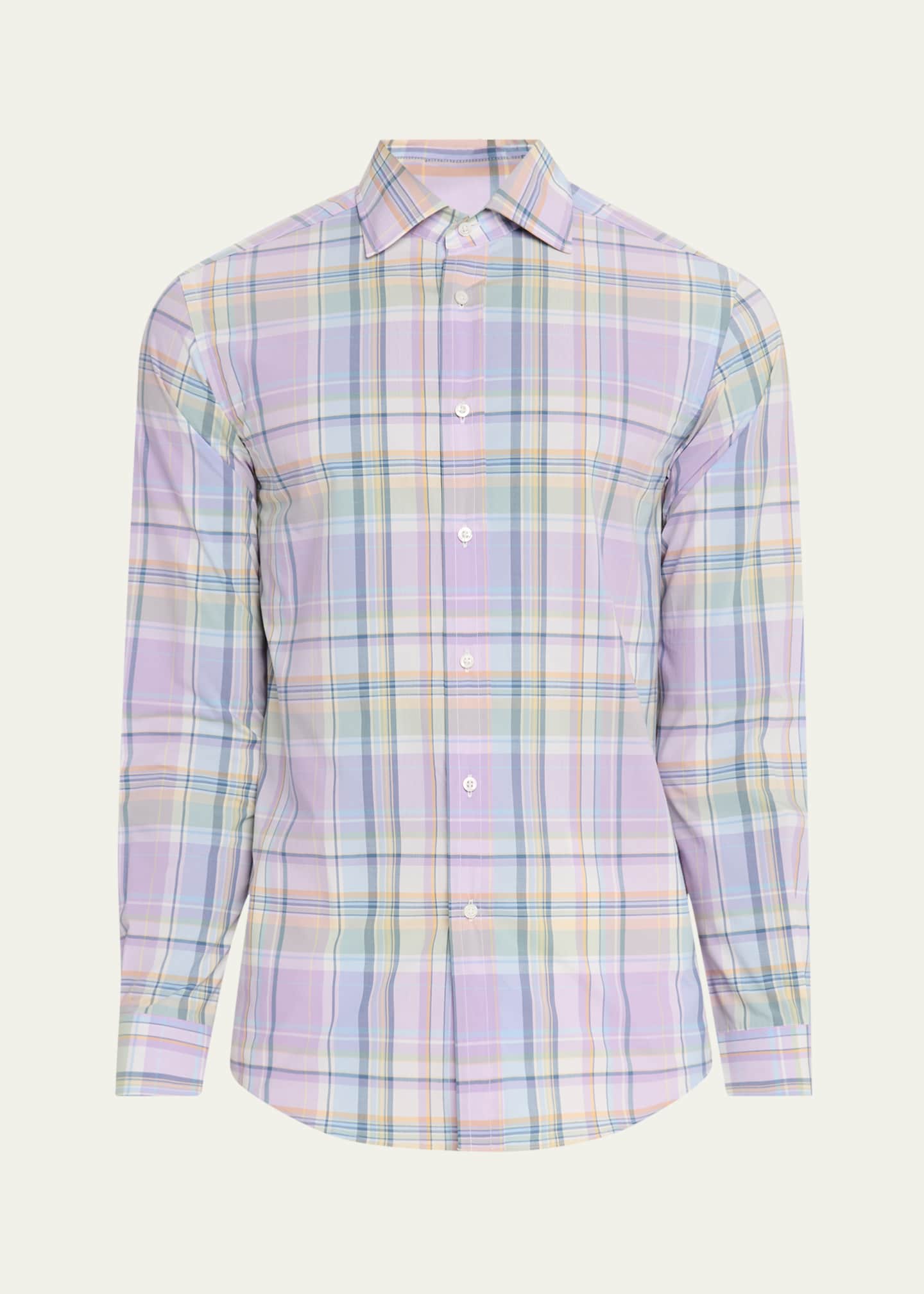 Ralph Lauren Purple Label Men's Plaid Sport Shirt Image 1 of 5