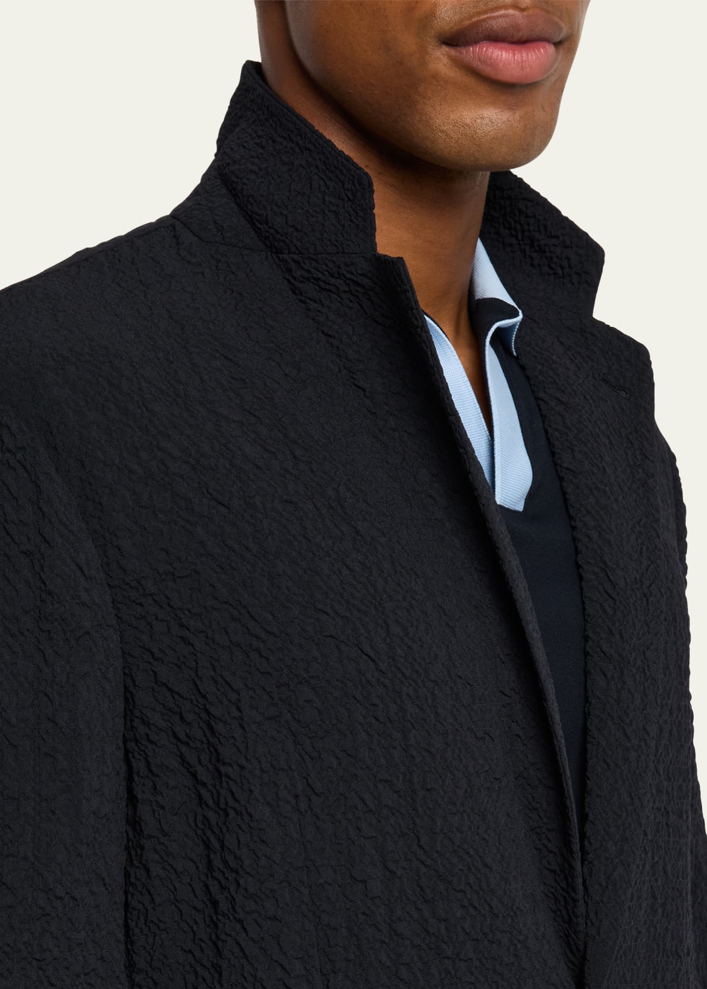 Giorgio Armani Men's Stretch Wool Sport Coat Image 7 of 8