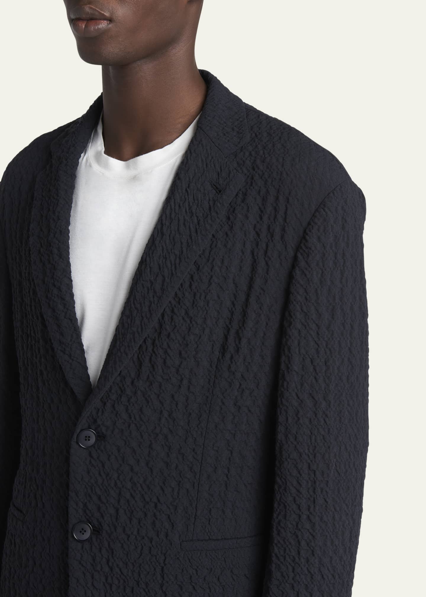 Giorgio Armani Men's Stretch Wool Sport Coat Image 5 of 8
