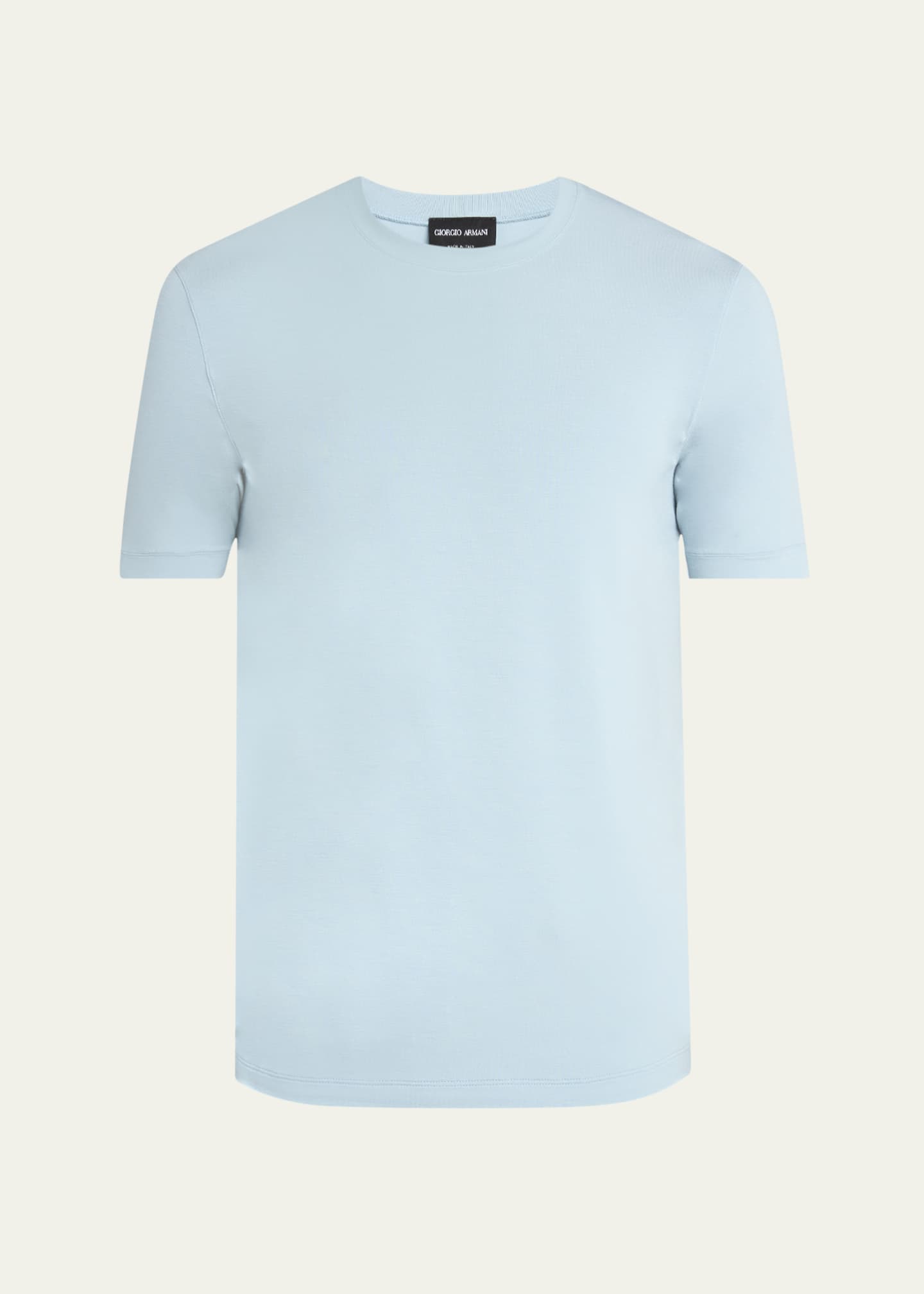 Giorgio Armani Men's Solid Short-Sleeve T-Shirt Image 1 of 5