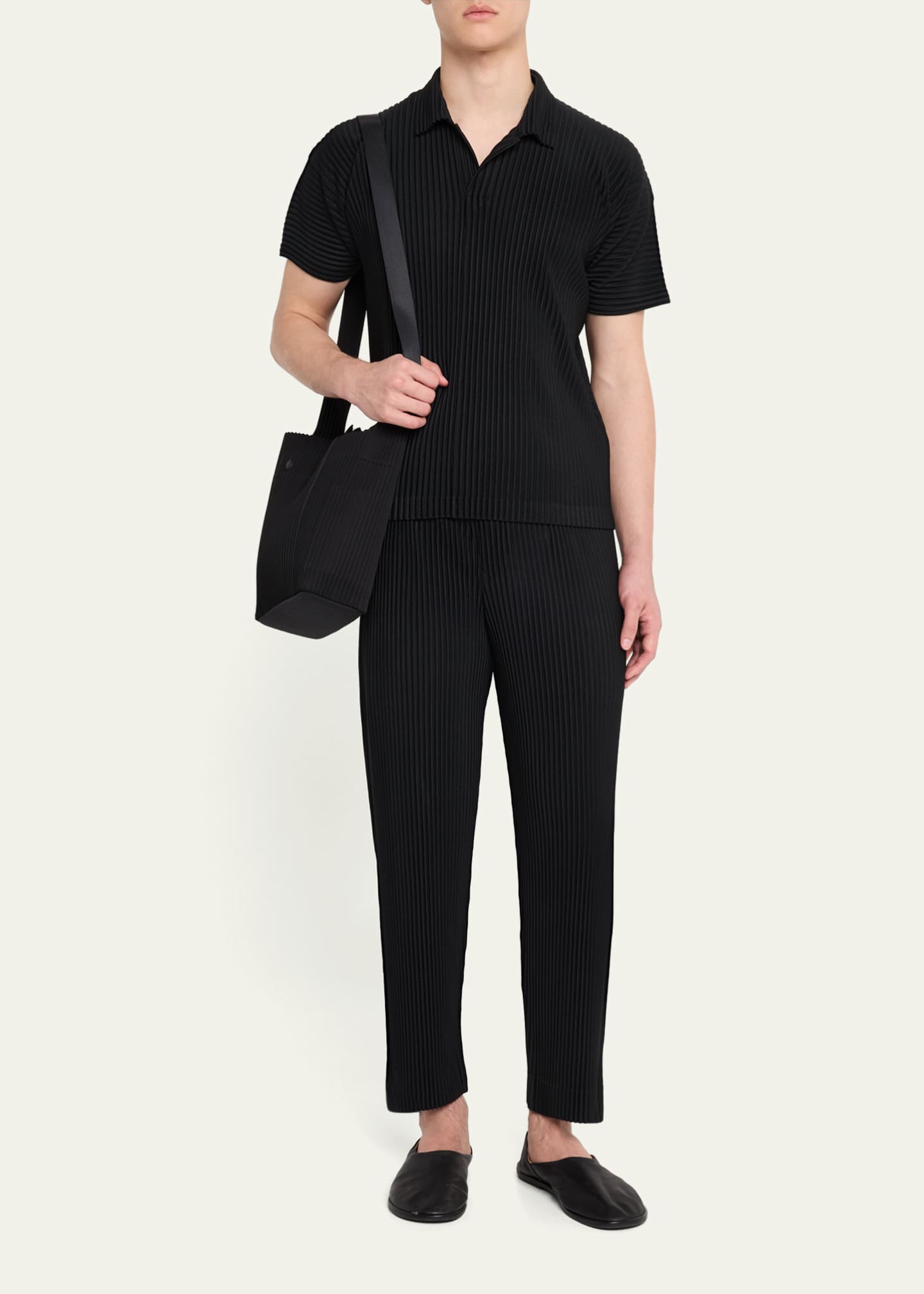 Homme Plisse Issey Miyake Men's Small Utility Tote Image 2 of 6