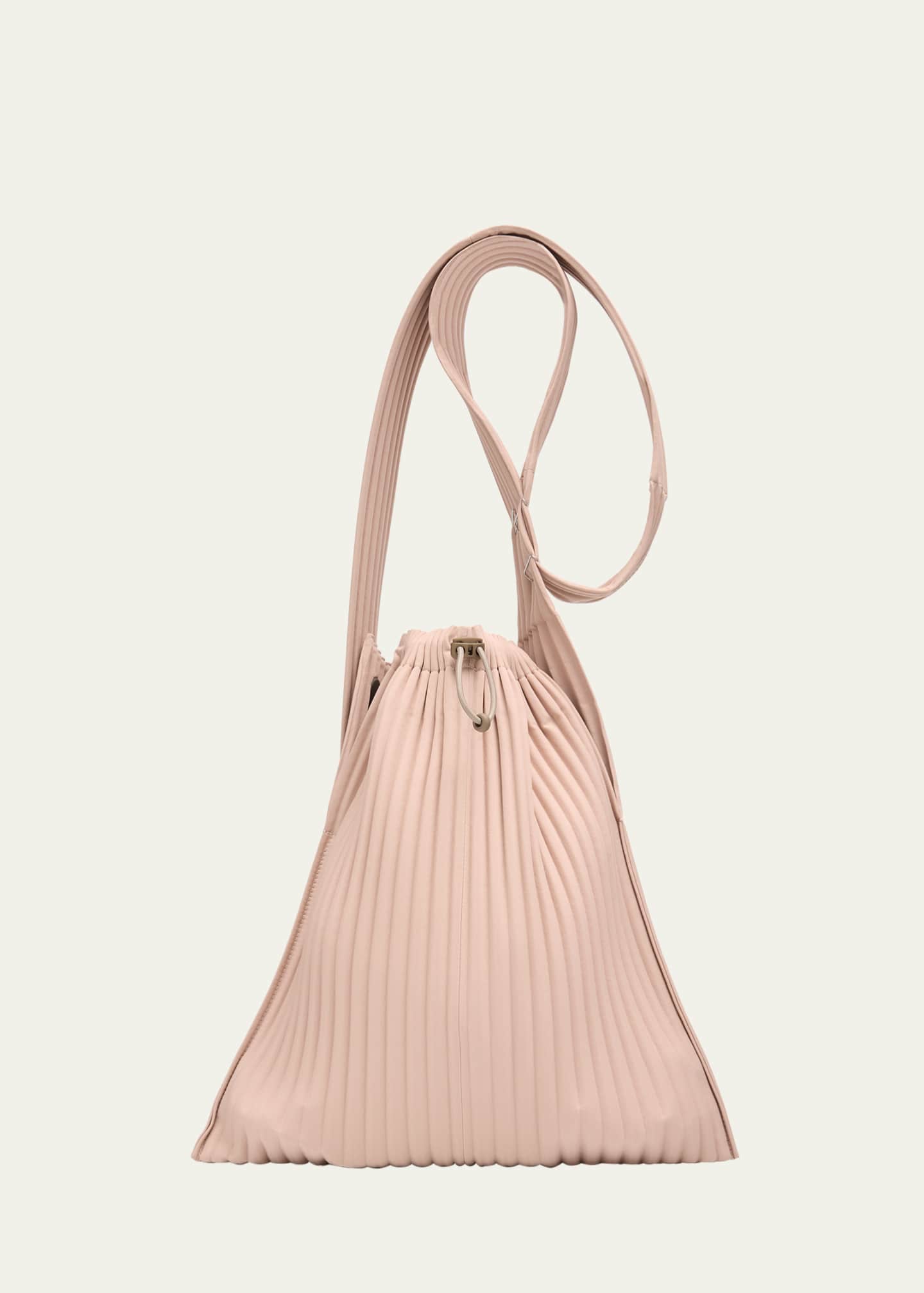 Homme Plisse Issey Miyake Men's Pocket Large Pleated Crossbody Bag Image 1 of 6