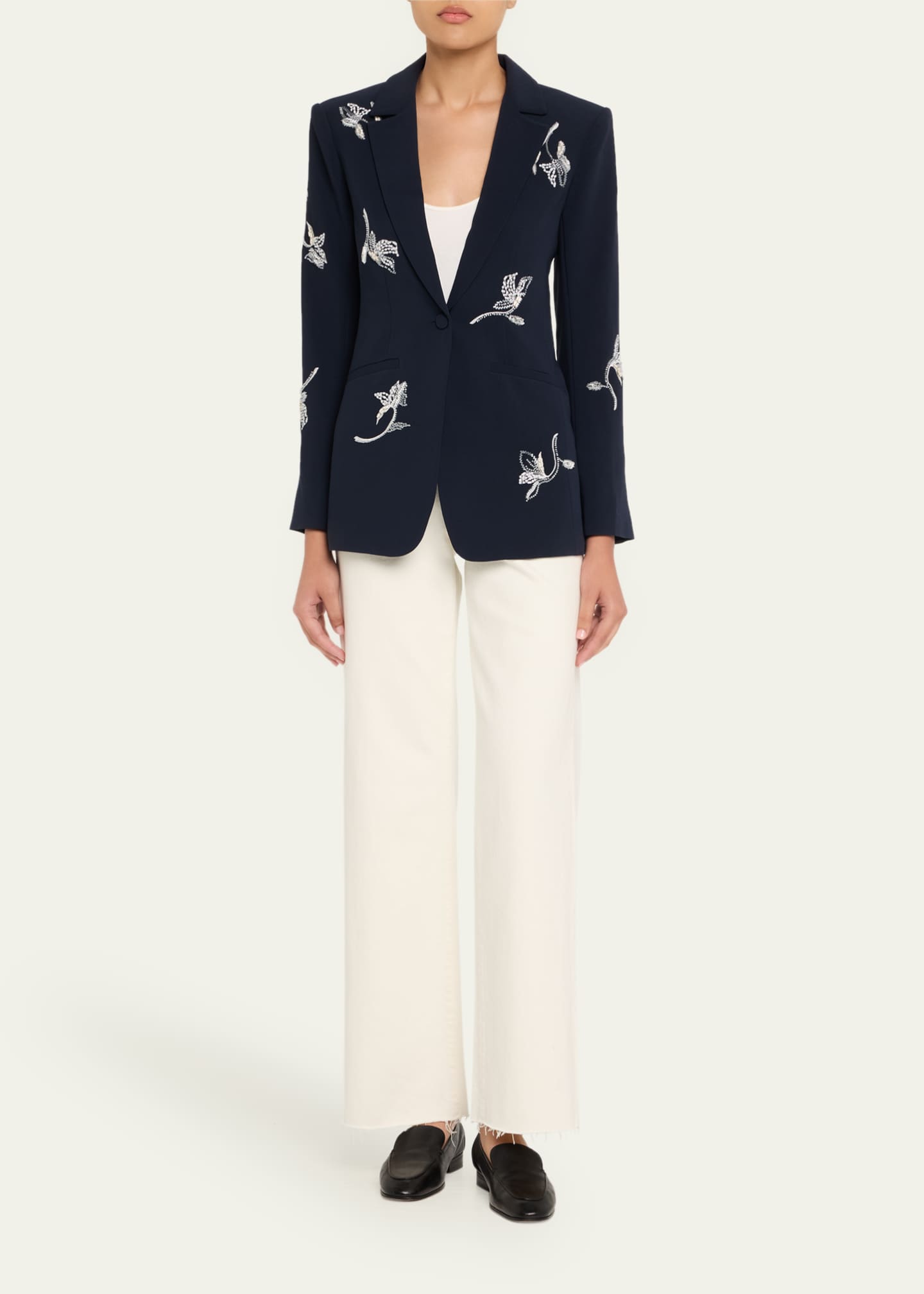 Cinq a Sept Karlie Falling Lillies Blazer Image 2 of 5