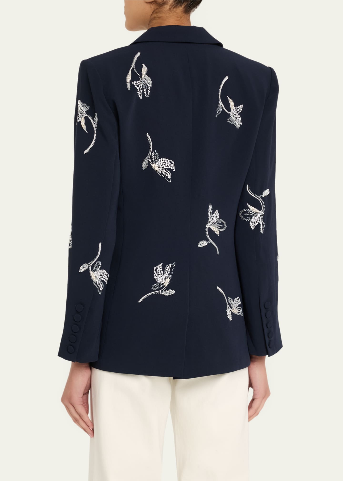 Cinq a Sept Karlie Falling Lillies Blazer Image 3 of 5