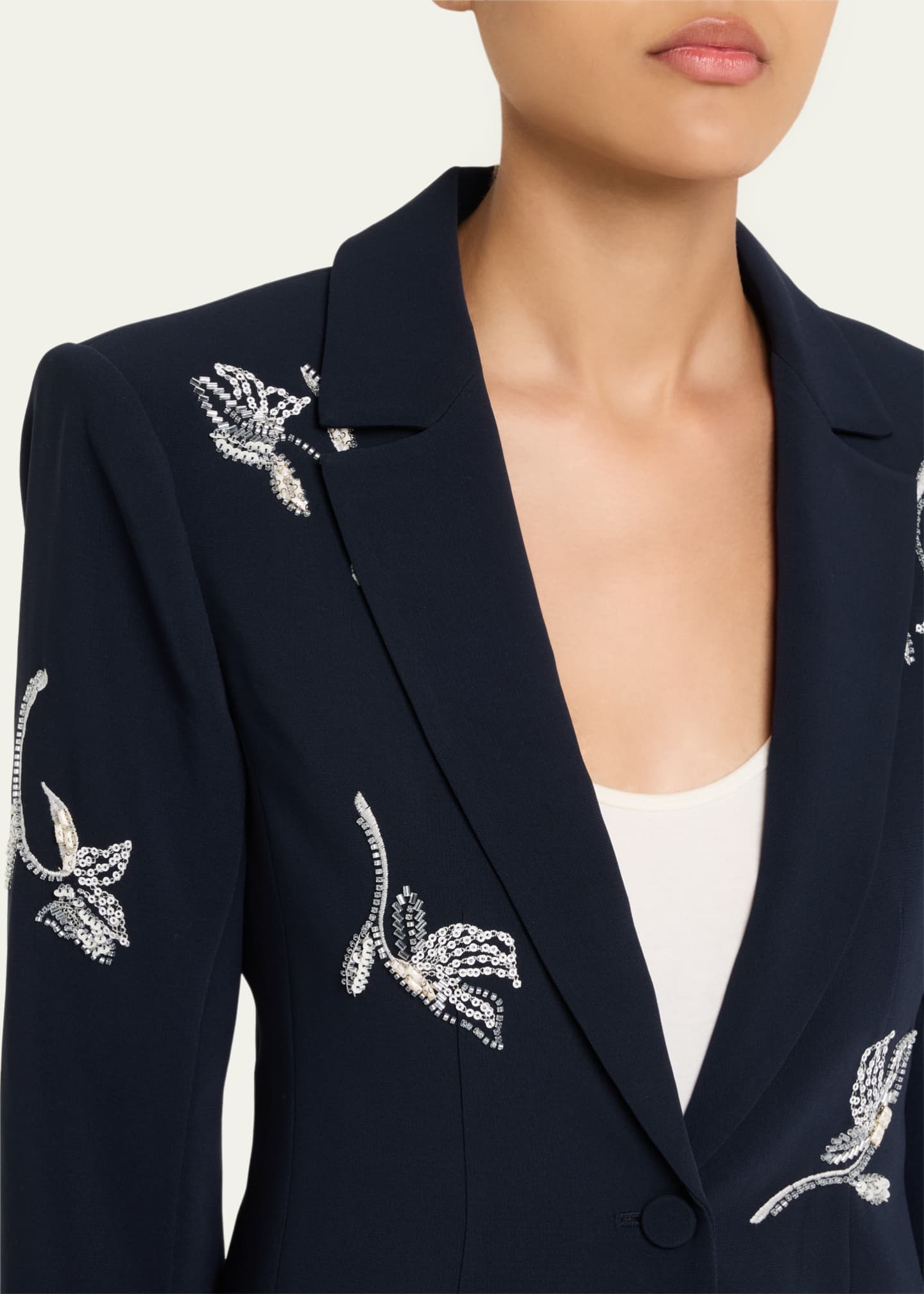 Cinq a Sept Karlie Falling Lillies Blazer Image 5 of 5