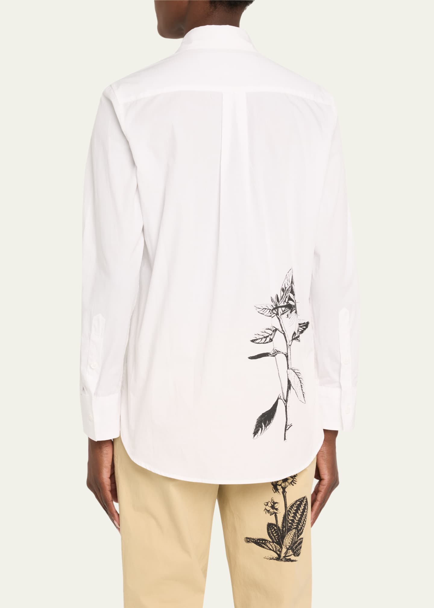 Libertine Goth Botanical New Classic Shirt Image 3 of 5
