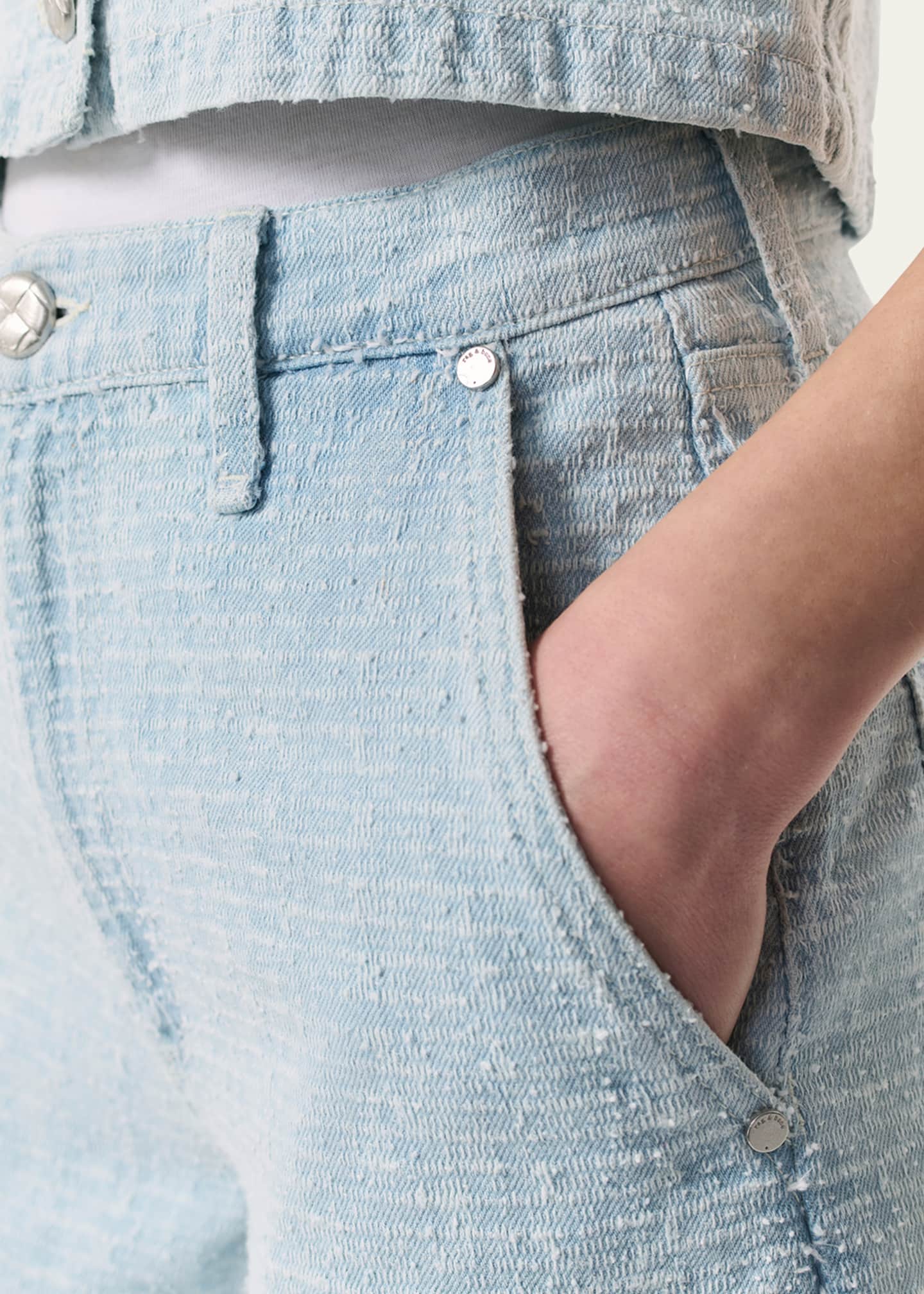 Rag & Bone Sofie High-Rise Tailored Trouser Jeans Image 4 of 4