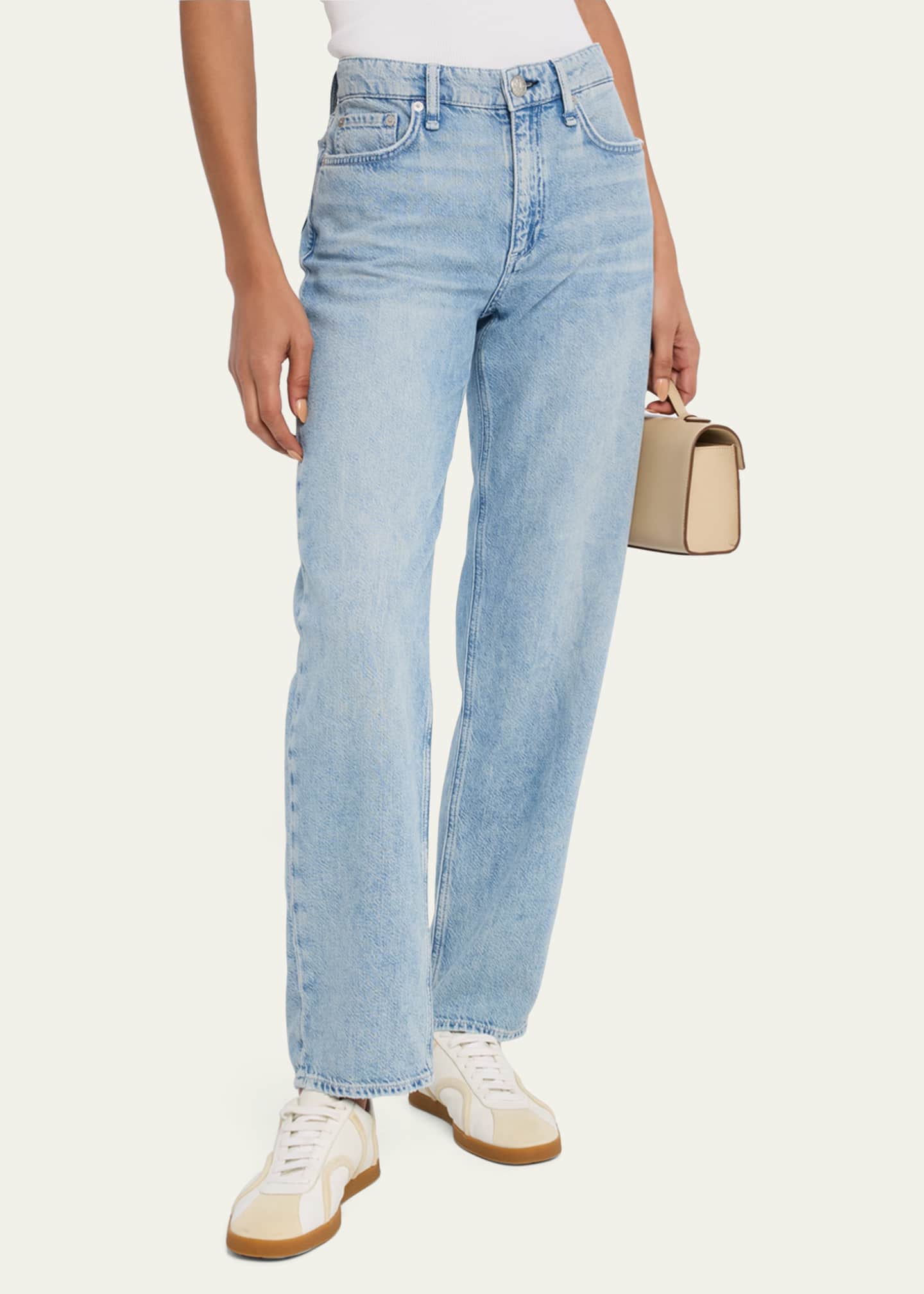Rag & Bone Featherweight Dre Low-Rise Baggy Boyfriend Jeans Image 4 of 5