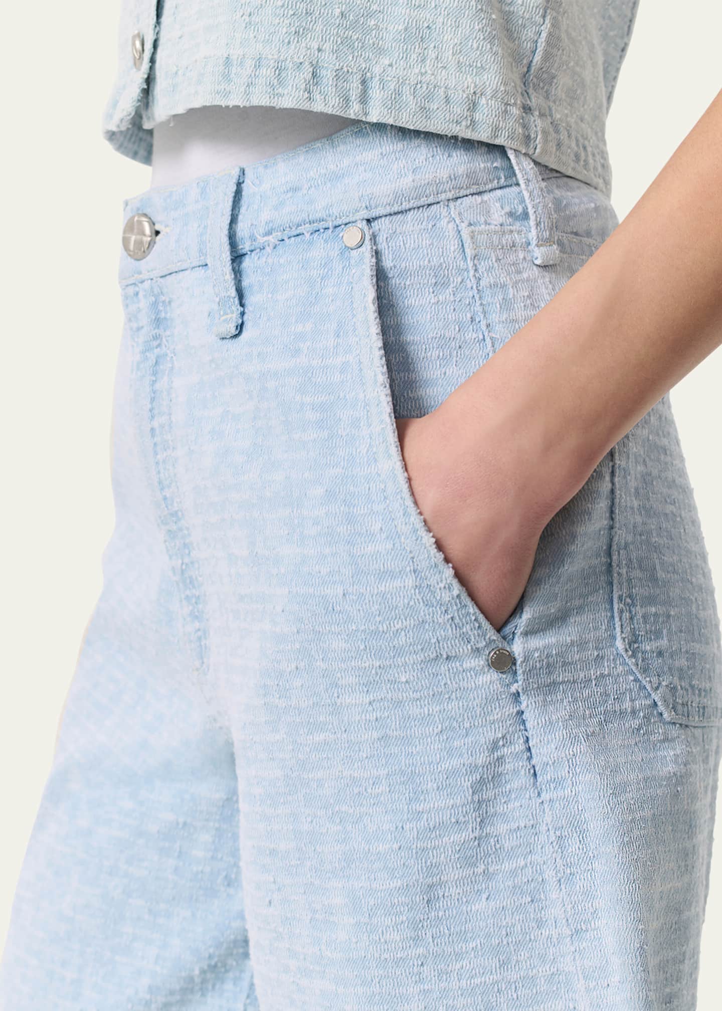Mckenna Tailored Tweed Shorts