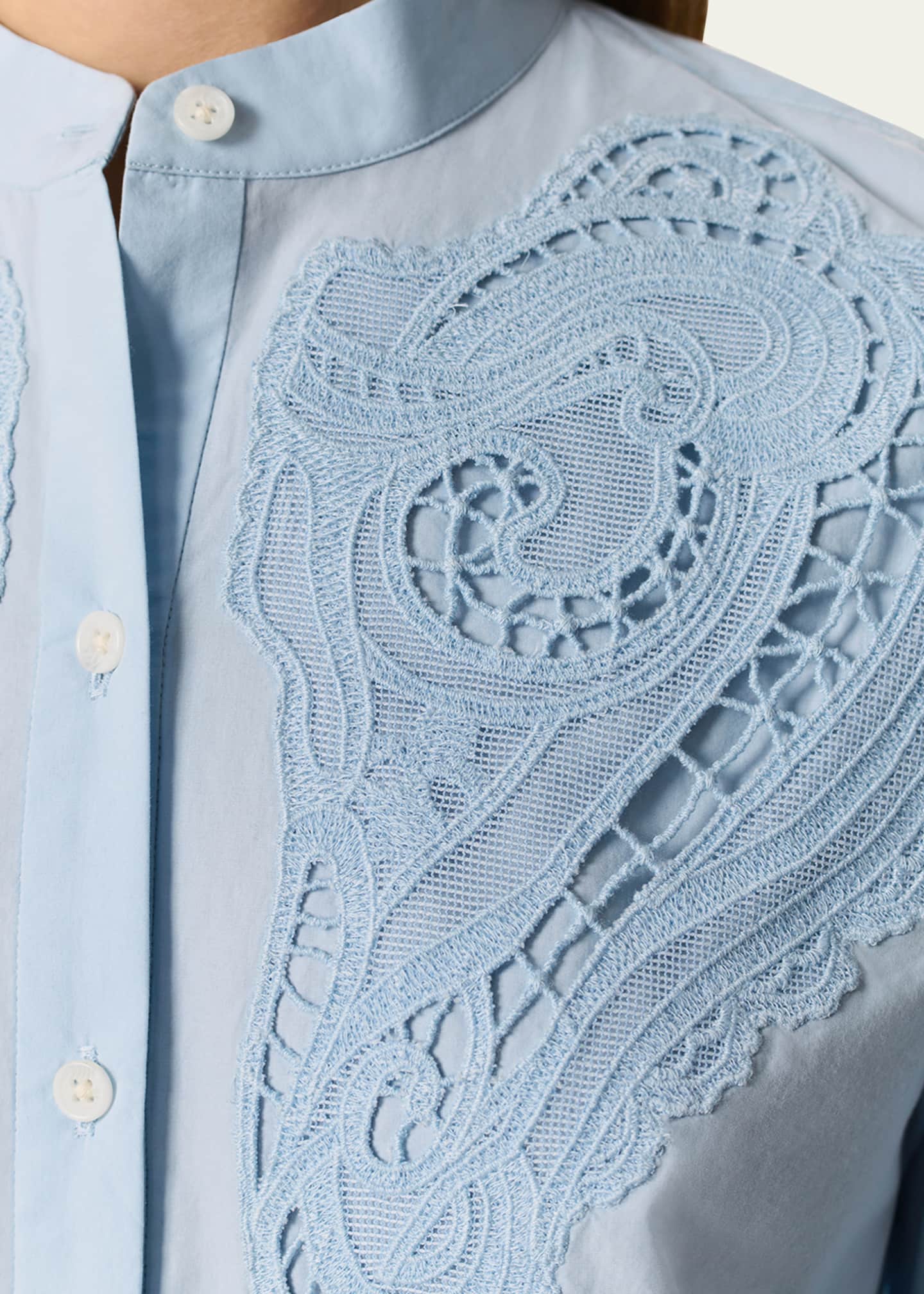 Rag & Bone Ainsley Long-Sleeve Embroidered Shirt Image 5 of 5