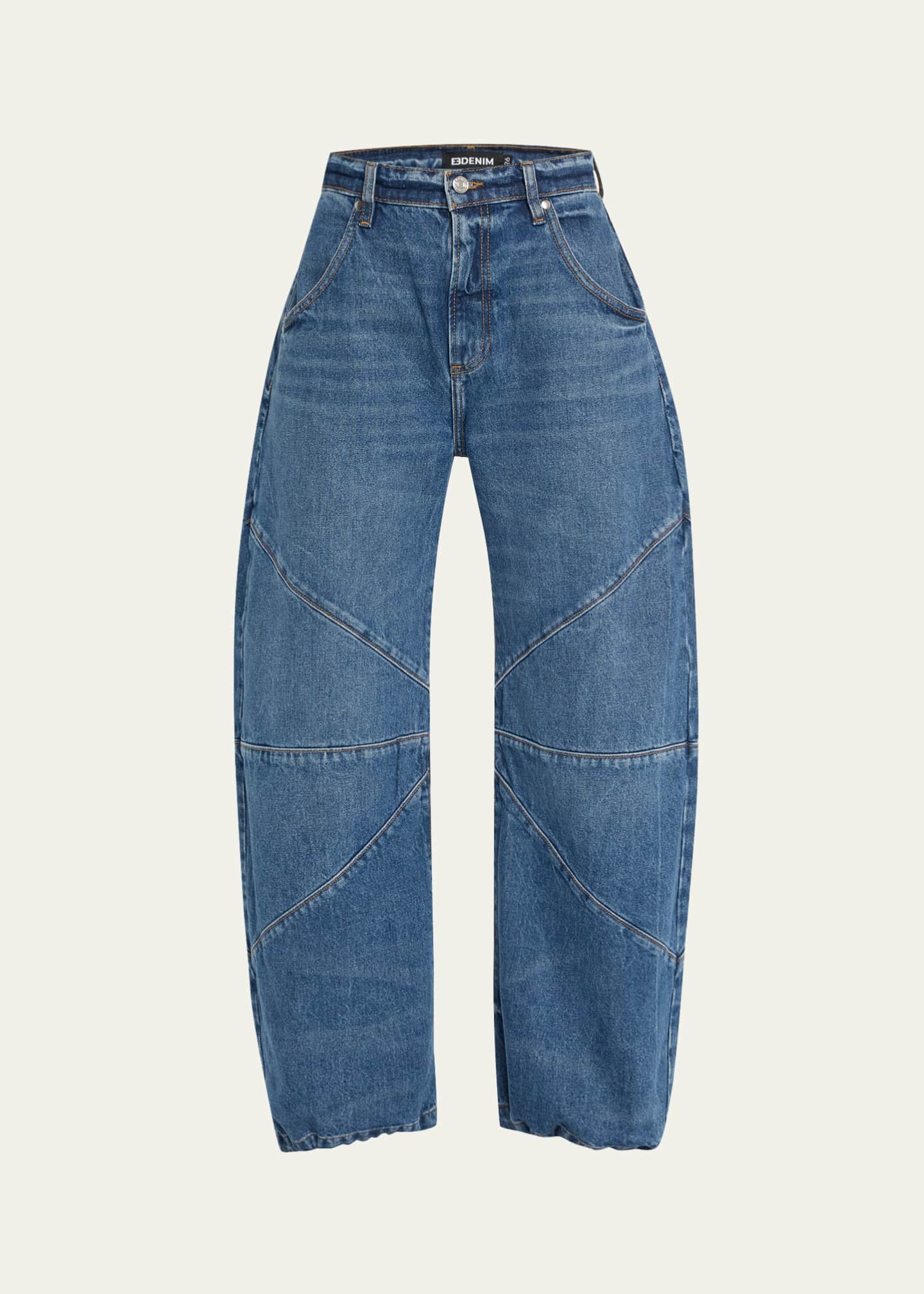 EB DENIM Freddy Cropped Barrel Jeans Image 1 of 5